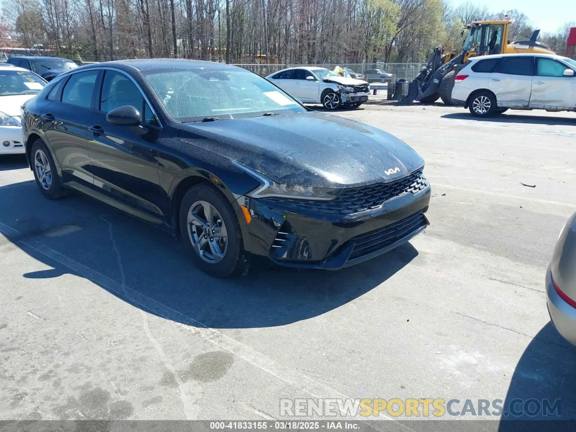 1 Photograph of a damaged car 5XXG14J2XNG139643 KIA K5 2022