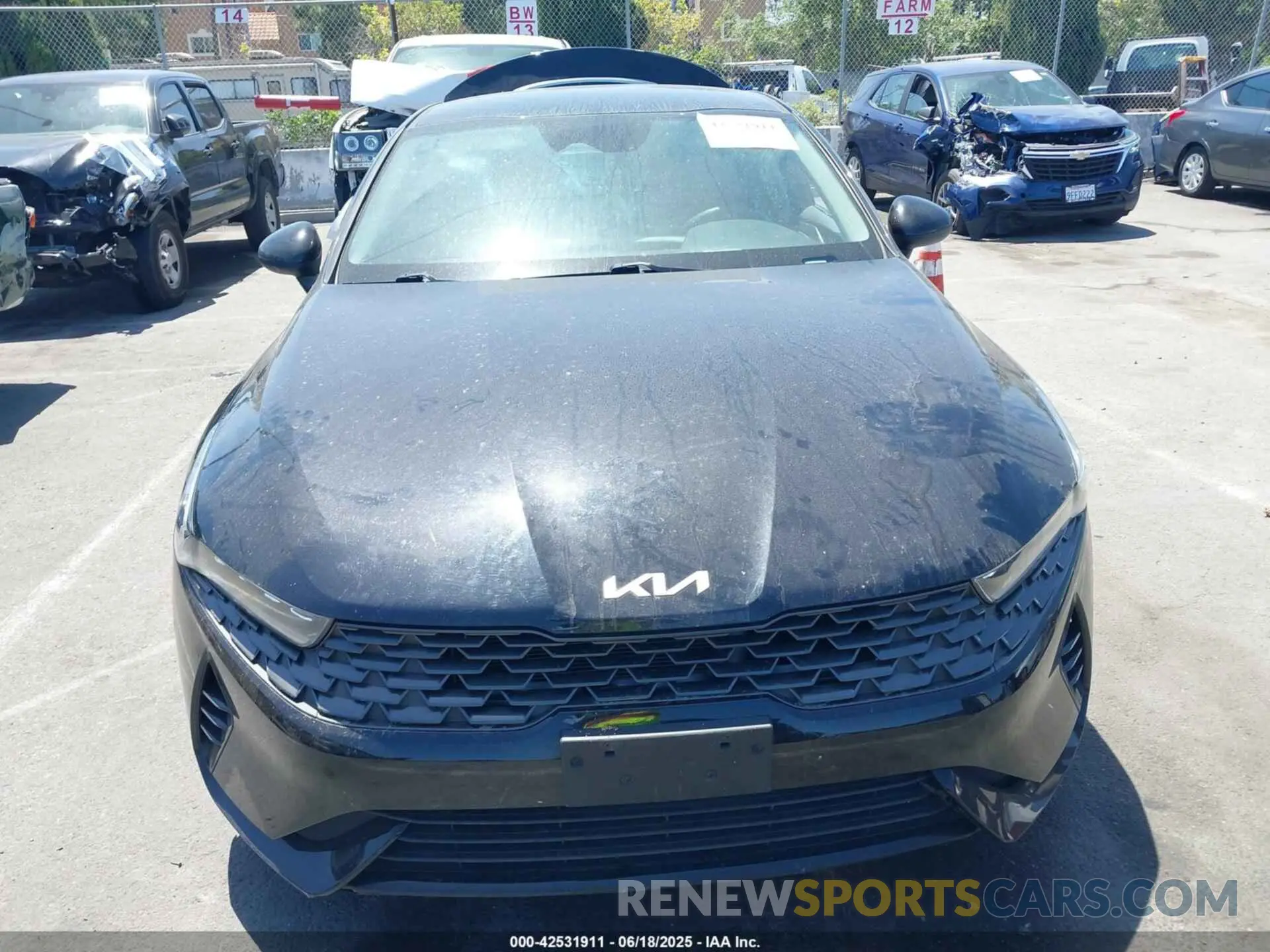 12 Photograph of a damaged car 5XXG24J20NG108642 KIA K5 2022