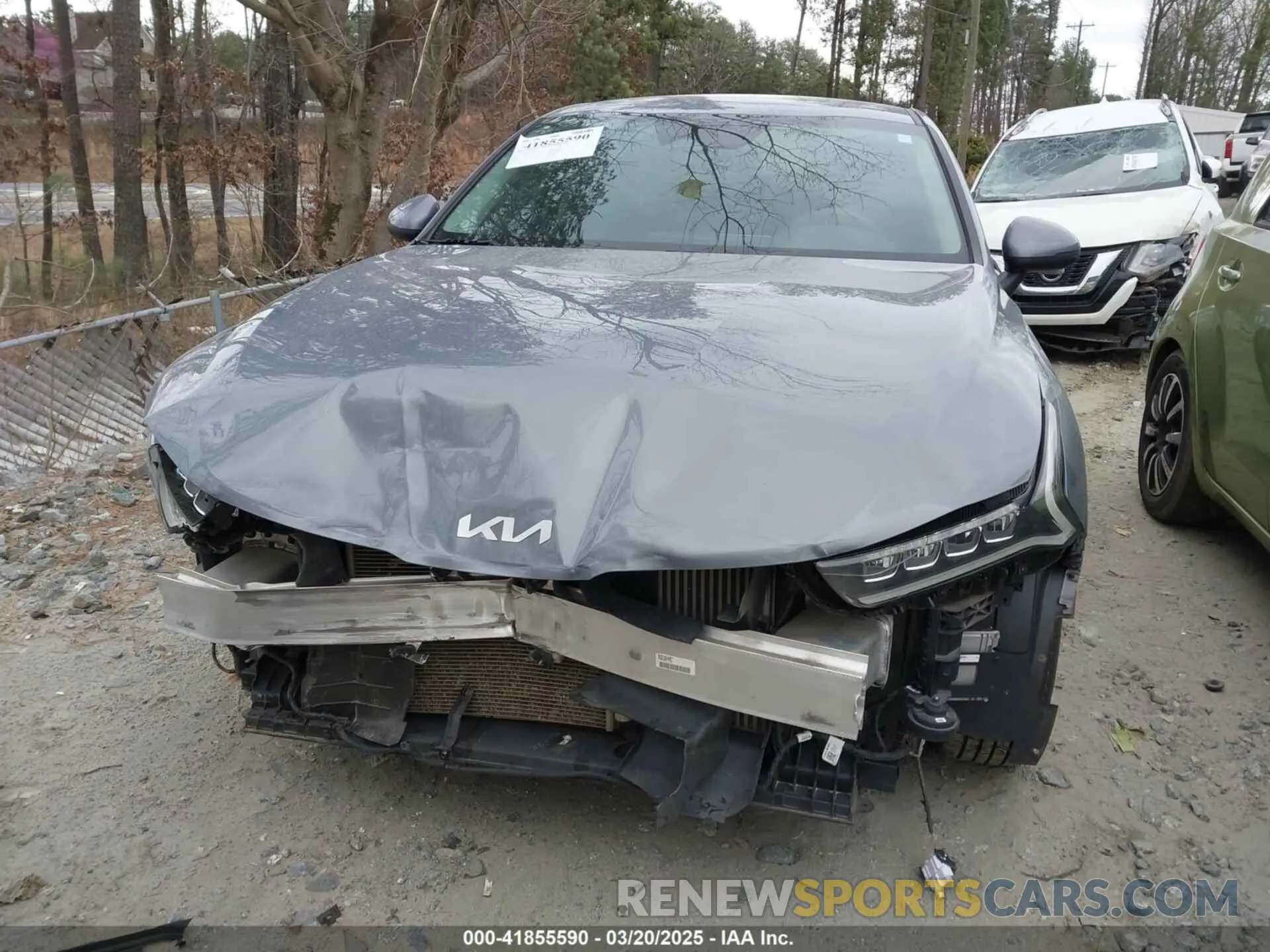 12 Photograph of a damaged car 5XXG24J22NG126236 KIA K5 2022