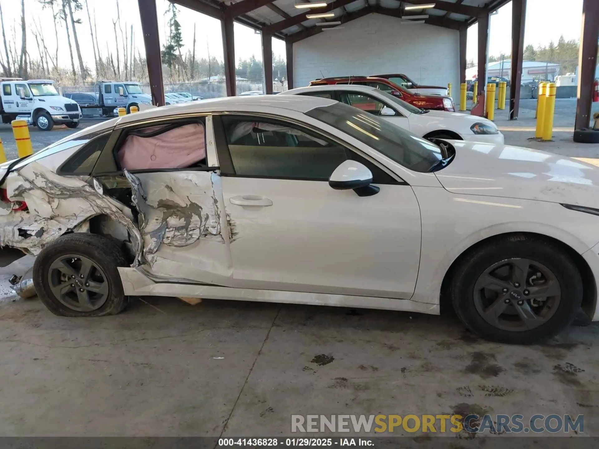 13 Photograph of a damaged car 5XXG24J2XNG083460 KIA K5 2022