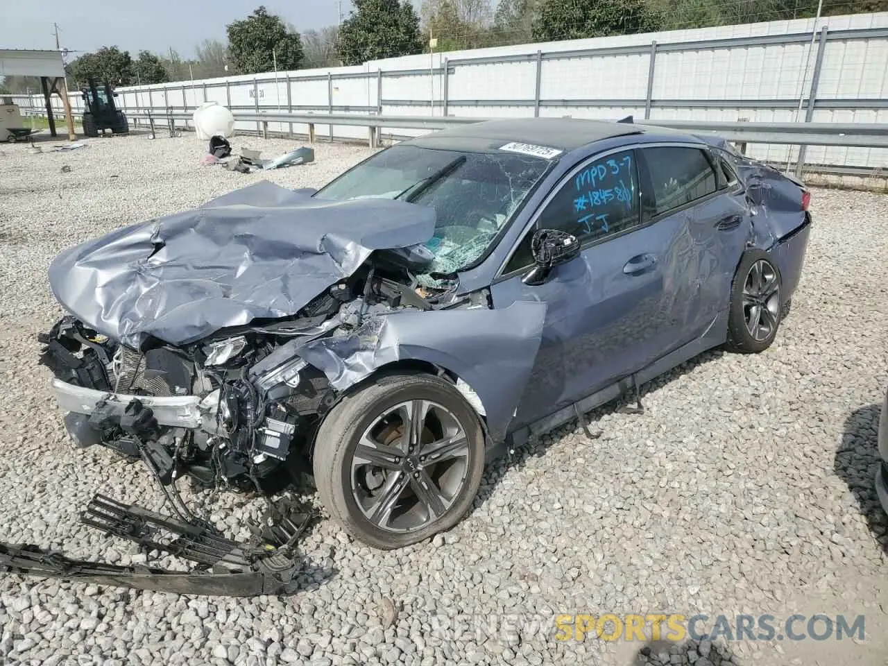 1 Photograph of a damaged car 5XXG34J20NG095596 KIA K5 2022