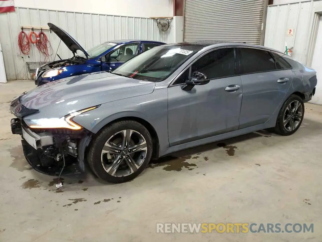1 Photograph of a damaged car 5XXG34J24NG086593 KIA K5 2022