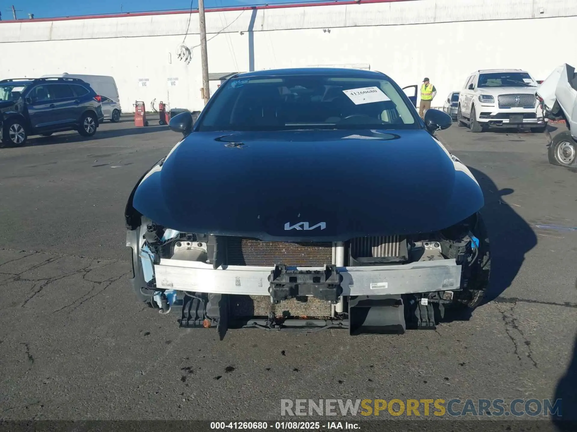 13 Photograph of a damaged car 5XXG34J24NG109886 KIA K5 2022