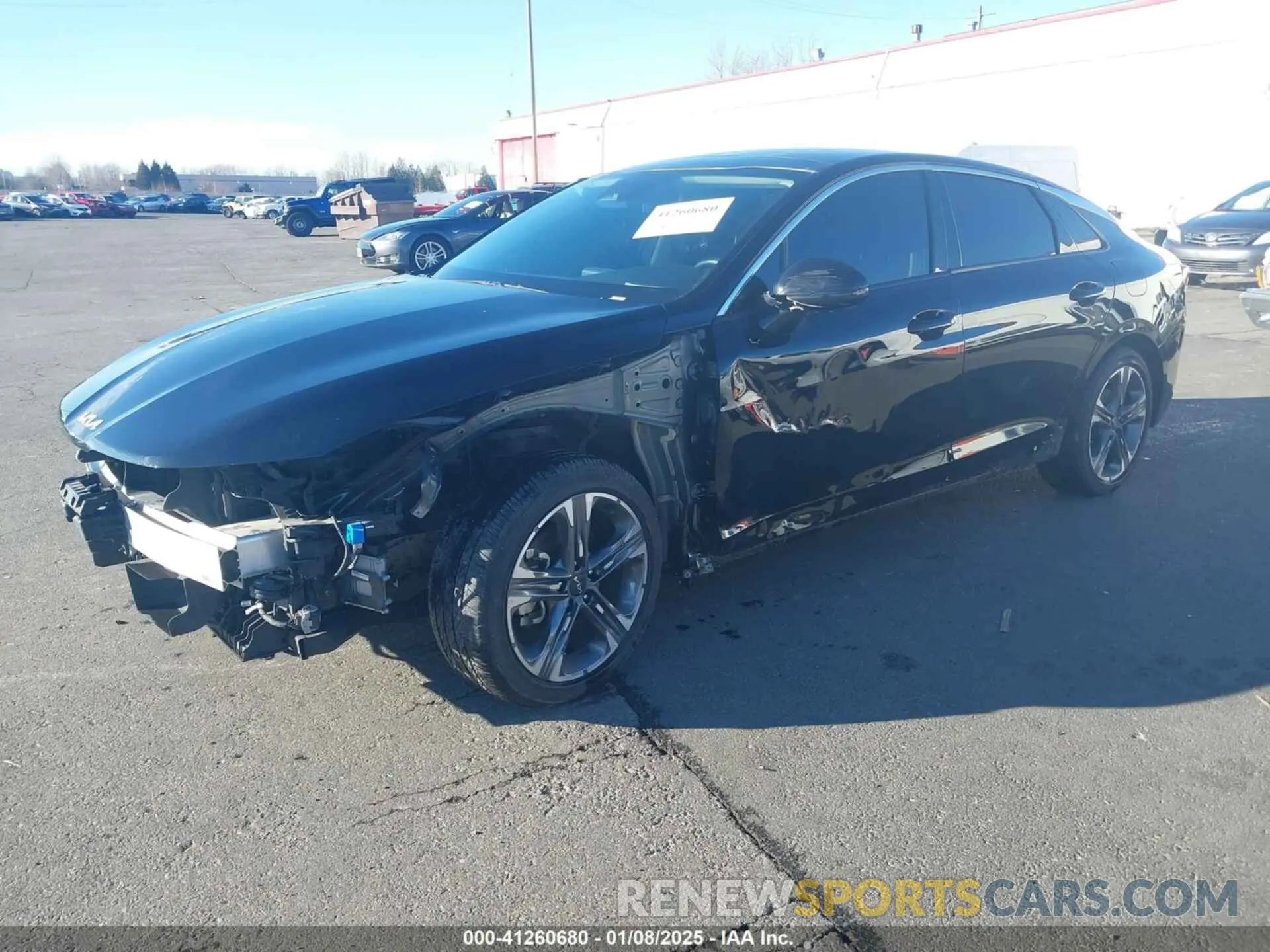 2 Photograph of a damaged car 5XXG34J24NG109886 KIA K5 2022