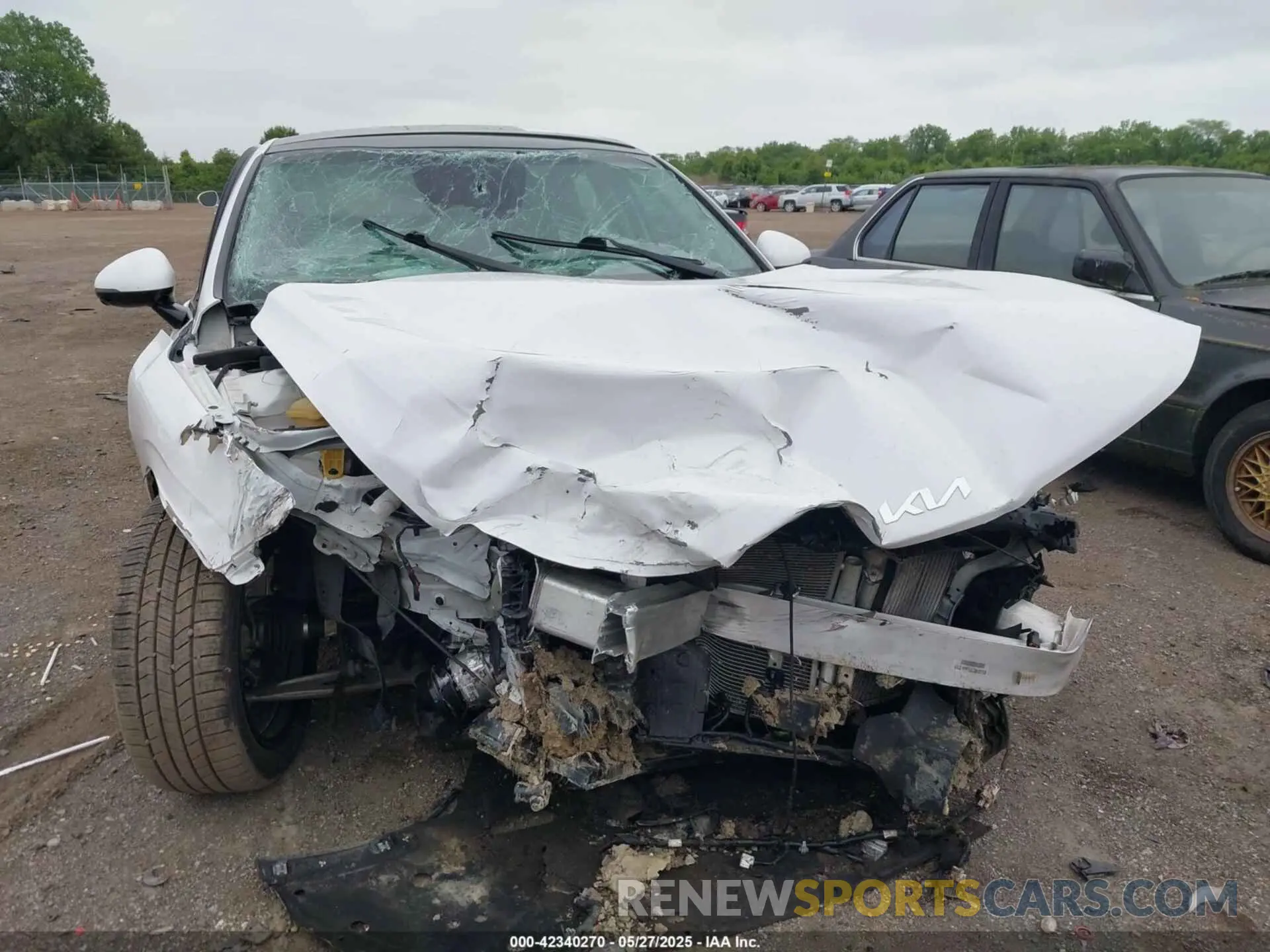 6 Photograph of a damaged car 5XXG34J28NG105792 KIA K5 2022