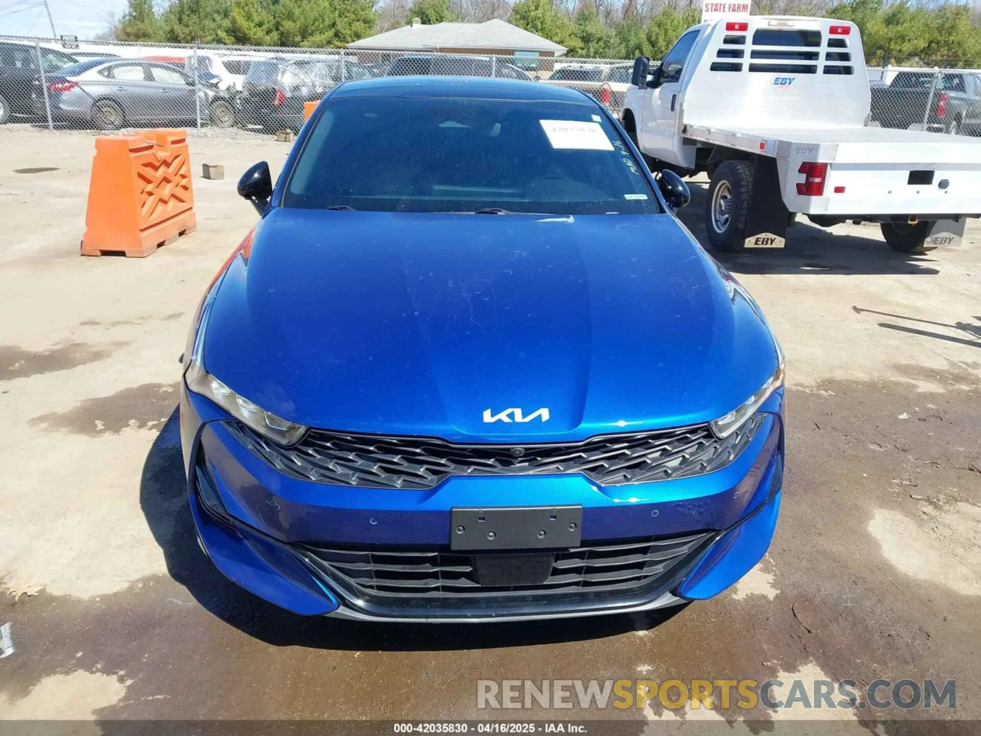 12 Photograph of a damaged car 5XXG44J83NG096758 KIA K5 2022