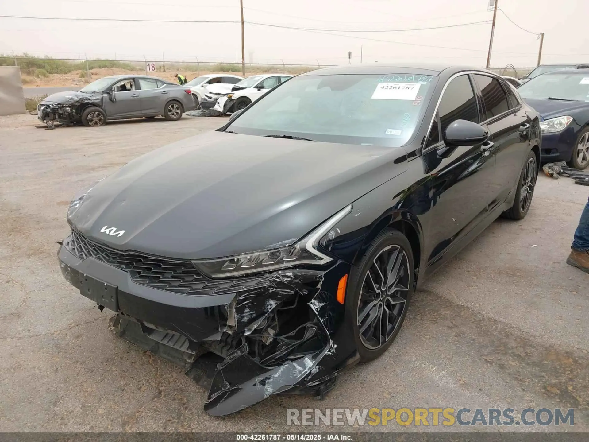 2 Photograph of a damaged car 5XXG44J83NG154125 KIA K5 2022