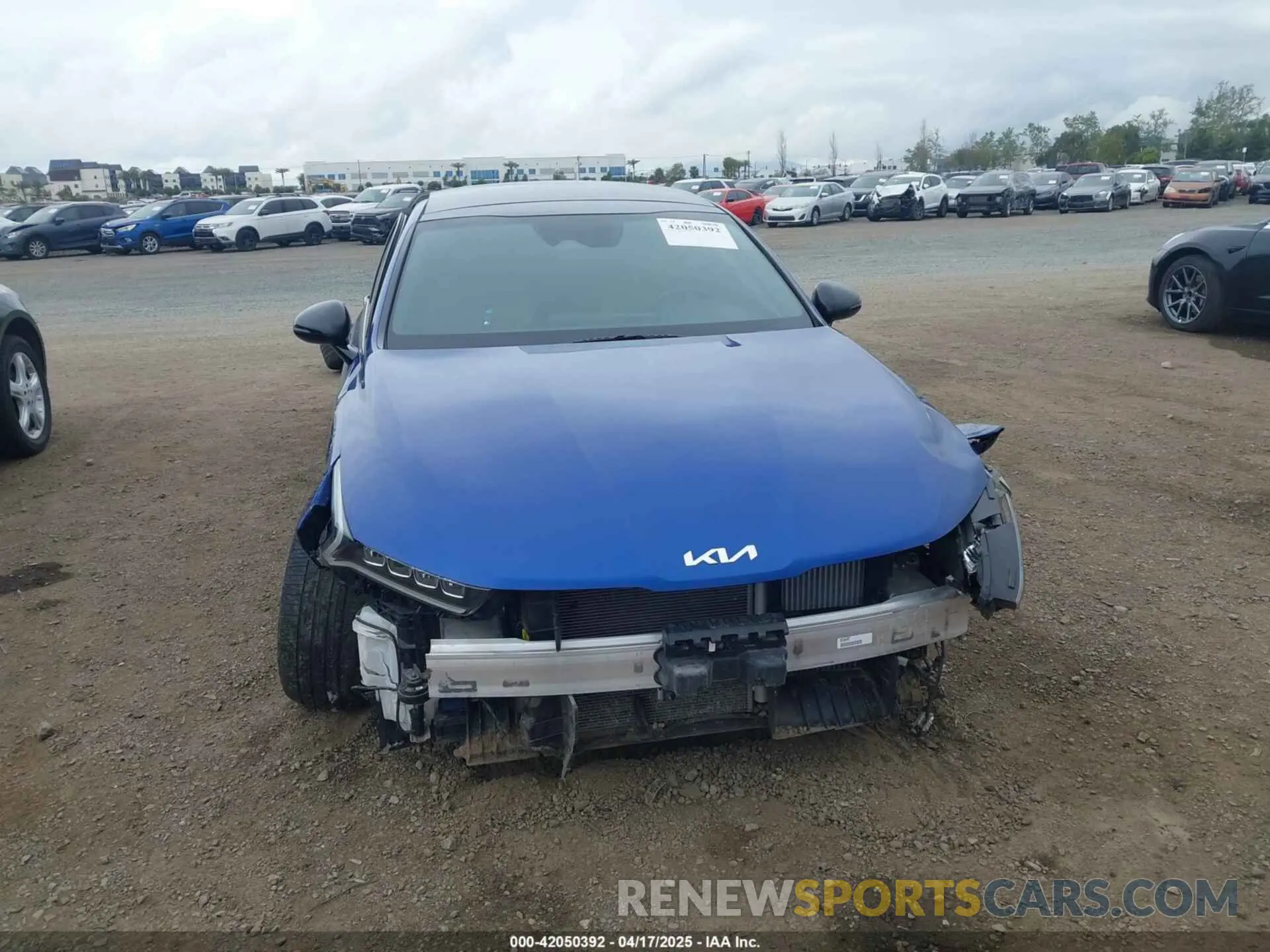 13 Photograph of a damaged car 5XXG44J85NG094395 KIA K5 2022