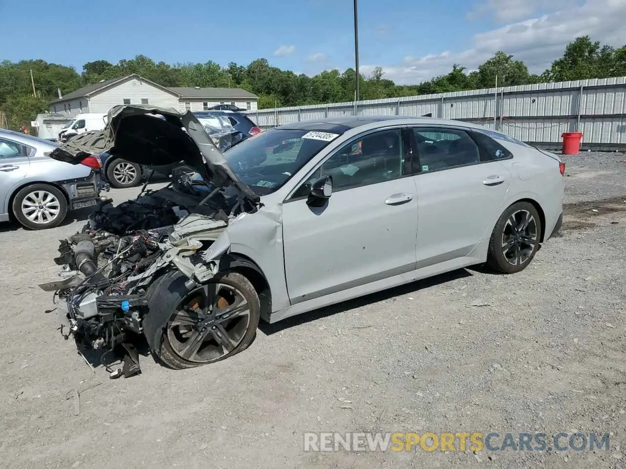 1 Photograph of a damaged car 5XXG64J22NG118741 KIA K5 2022