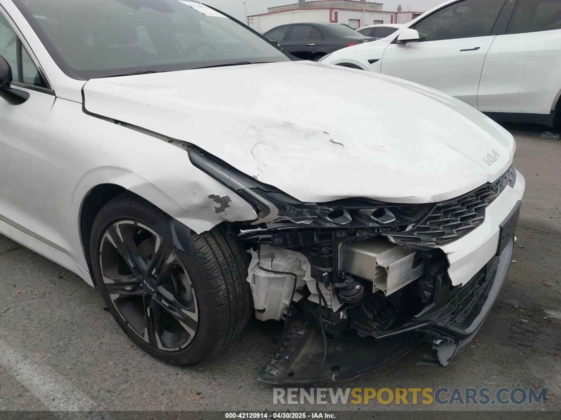 6 Photograph of a damaged car 5XXG64J22NG157992 KIA K5 2022
