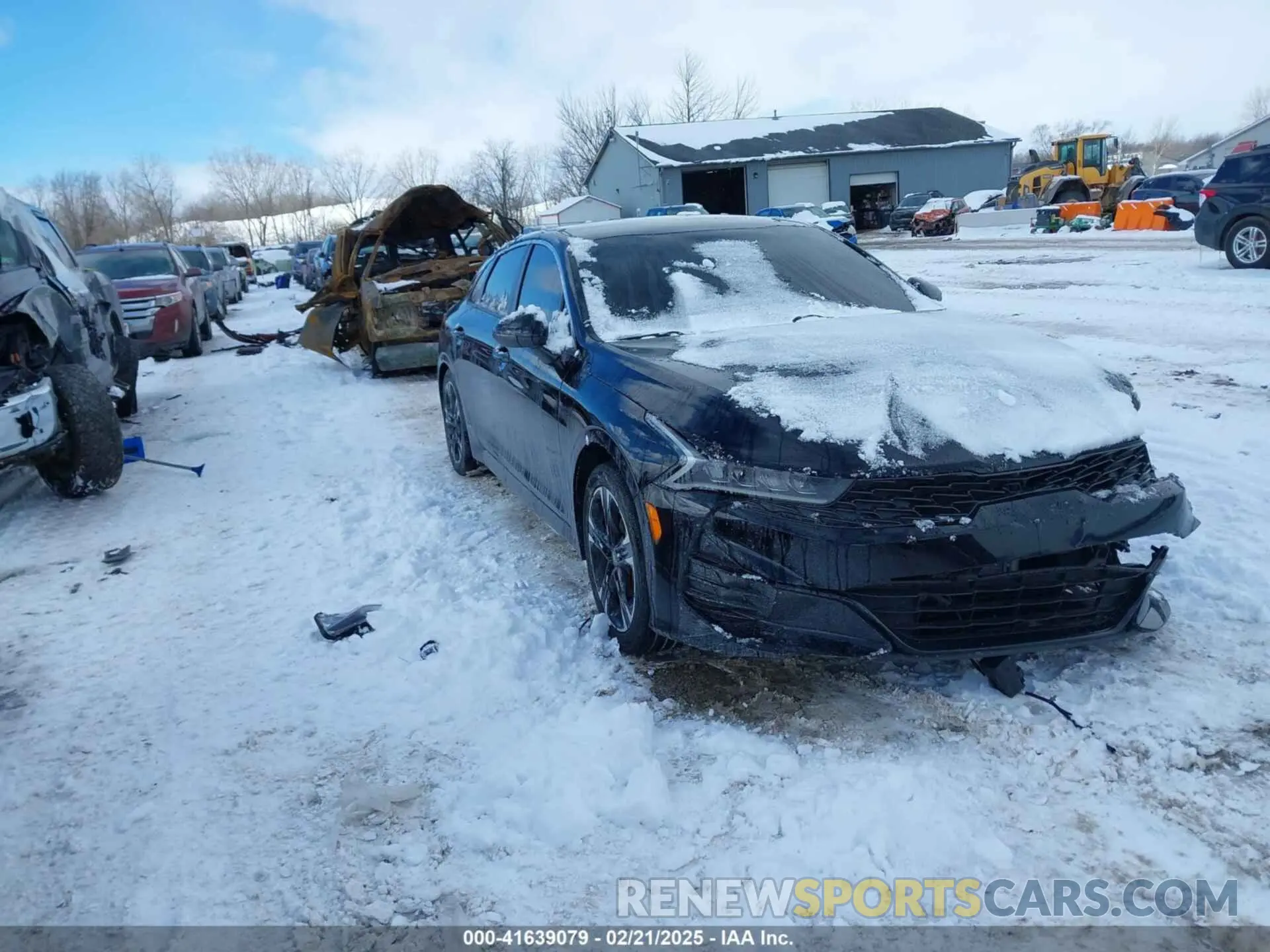 1 Photograph of a damaged car 5XXG64J23NG165177 KIA K5 2022