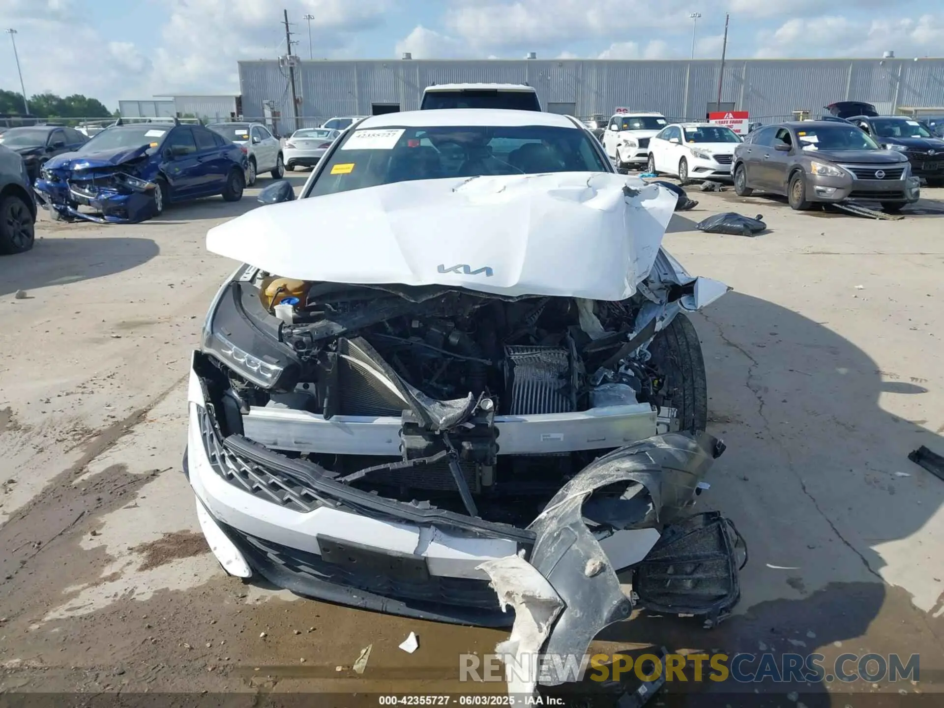 12 Photograph of a damaged car 5XXG64J24NG162482 KIA K5 2022