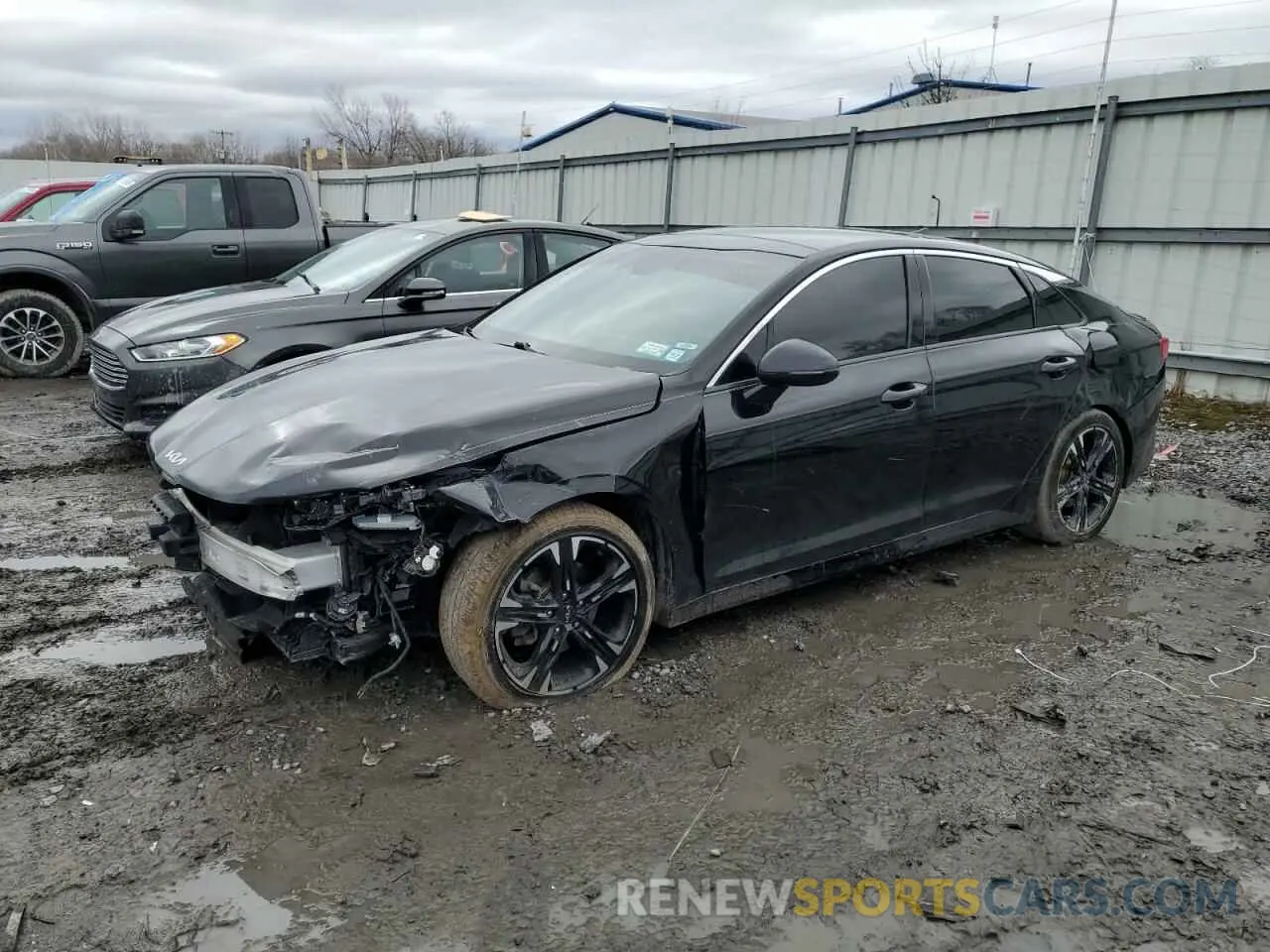 1 Photograph of a damaged car 5XXG64J25NG084861 KIA K5 2022