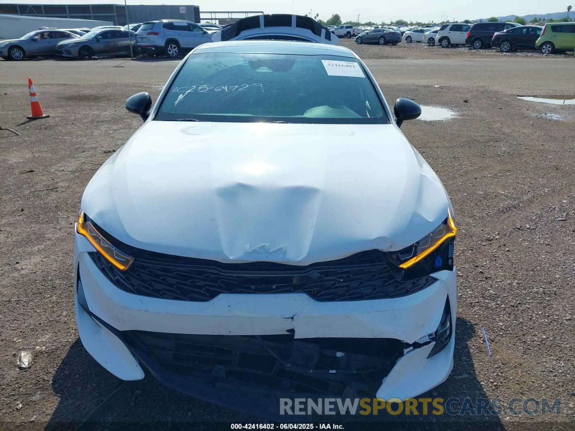 12 Photograph of a damaged car 5XXG64J25NG115347 KIA K5 2022