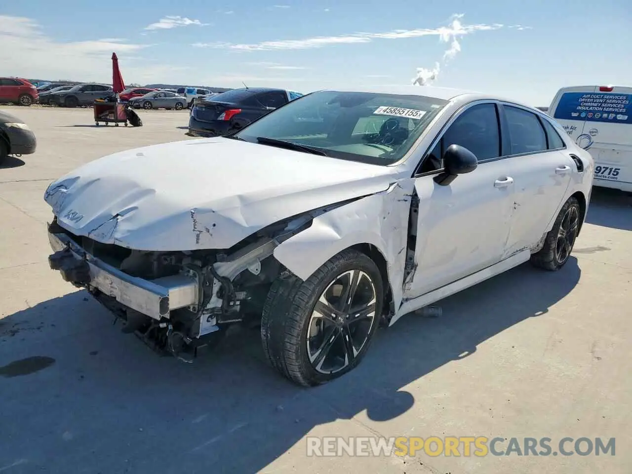 1 Photograph of a damaged car 5XXG64J26NG089261 KIA K5 2022