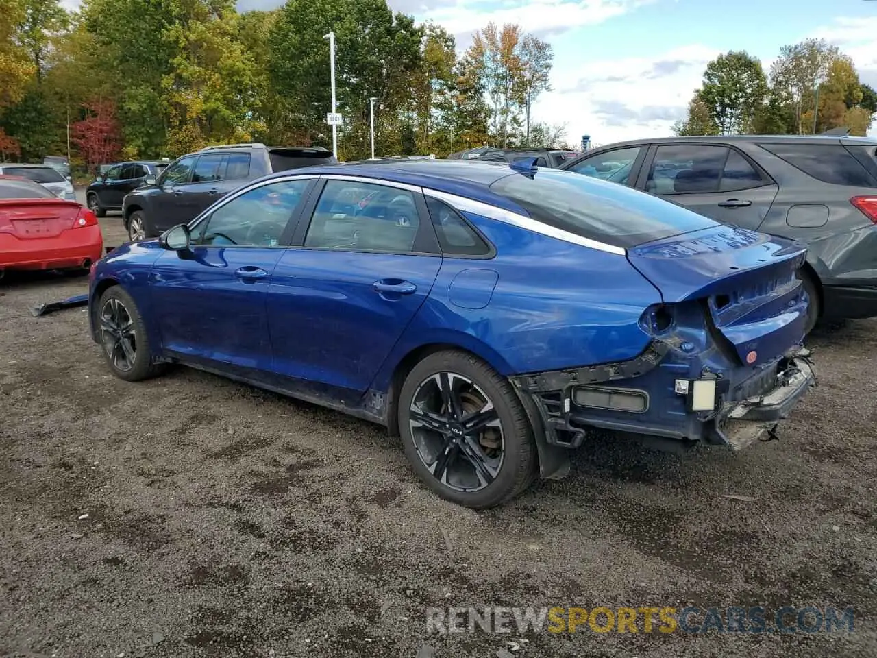 2 Photograph of a damaged car 5XXG64J27NG088104 KIA K5 2022