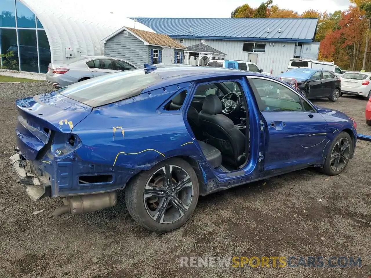 3 Photograph of a damaged car 5XXG64J27NG088104 KIA K5 2022