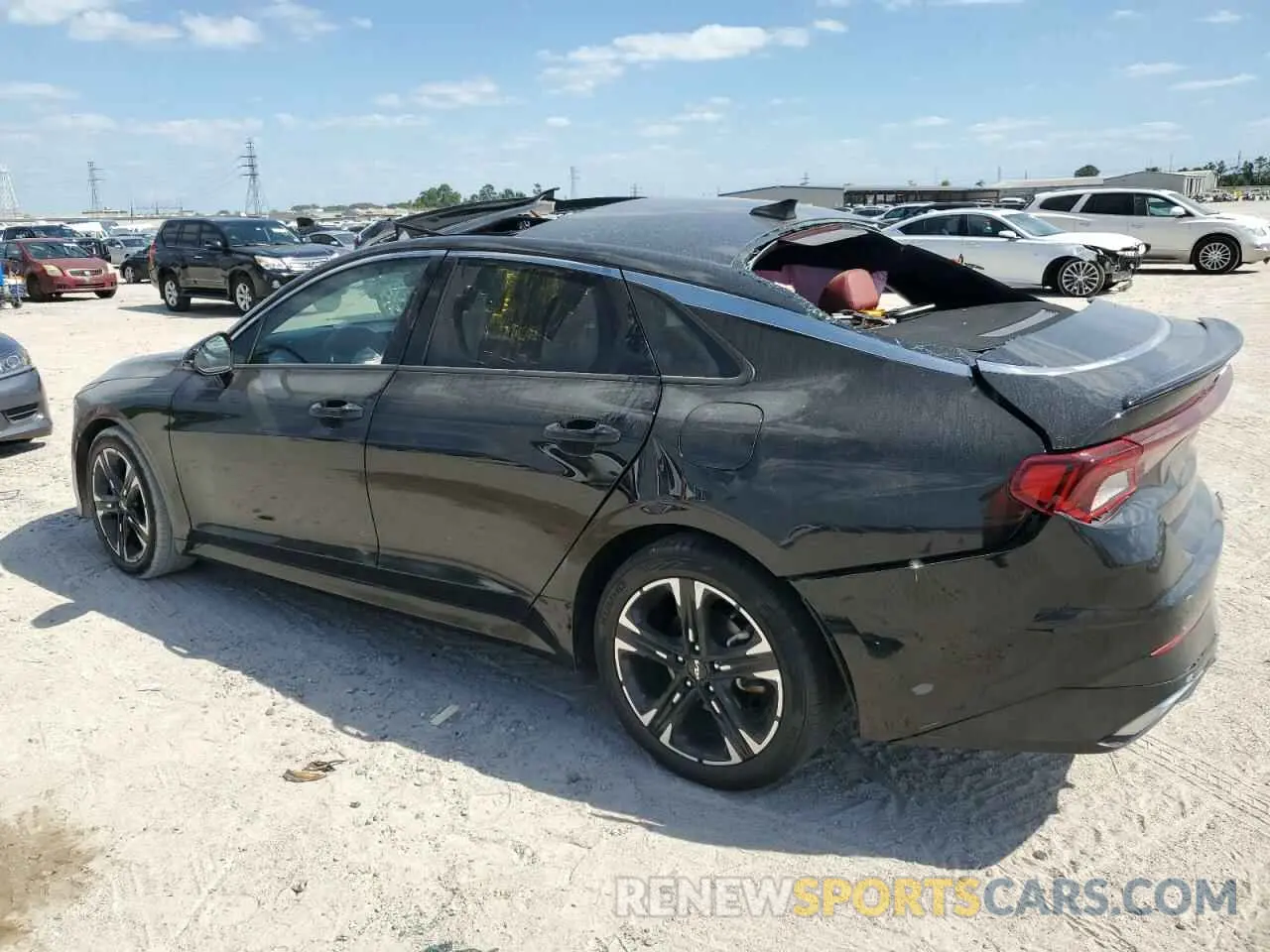 2 Photograph of a damaged car 5XXG64J27NG130545 KIA K5 2022