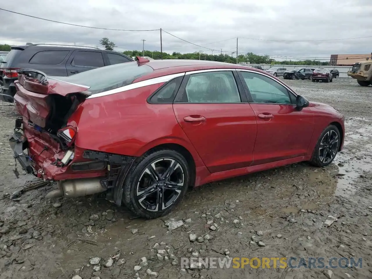 3 Photograph of a damaged car 5XXG64J27NG156966 KIA K5 2022