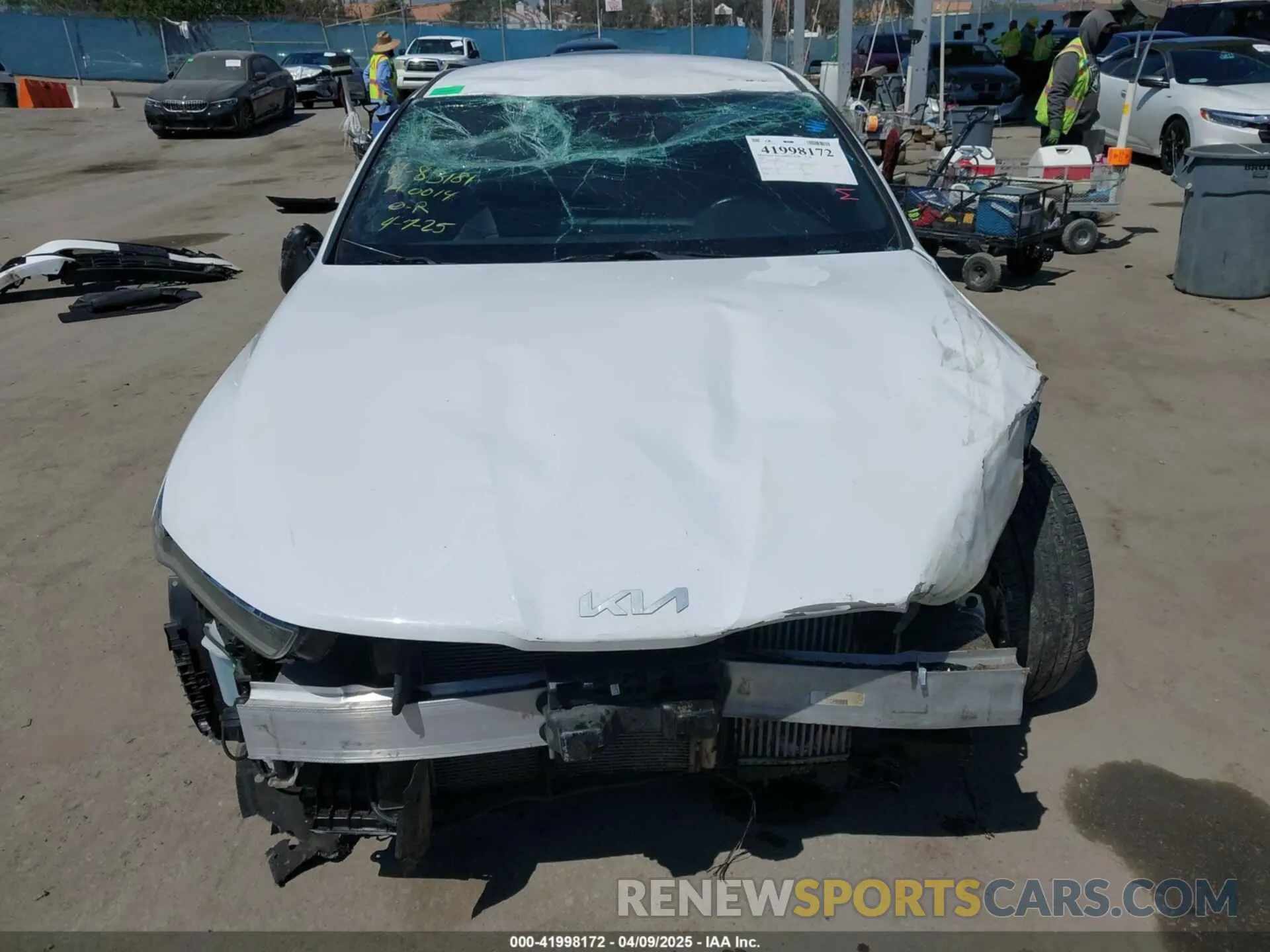 13 Photograph of a damaged car 5XXG64J28NG112507 KIA K5 2022