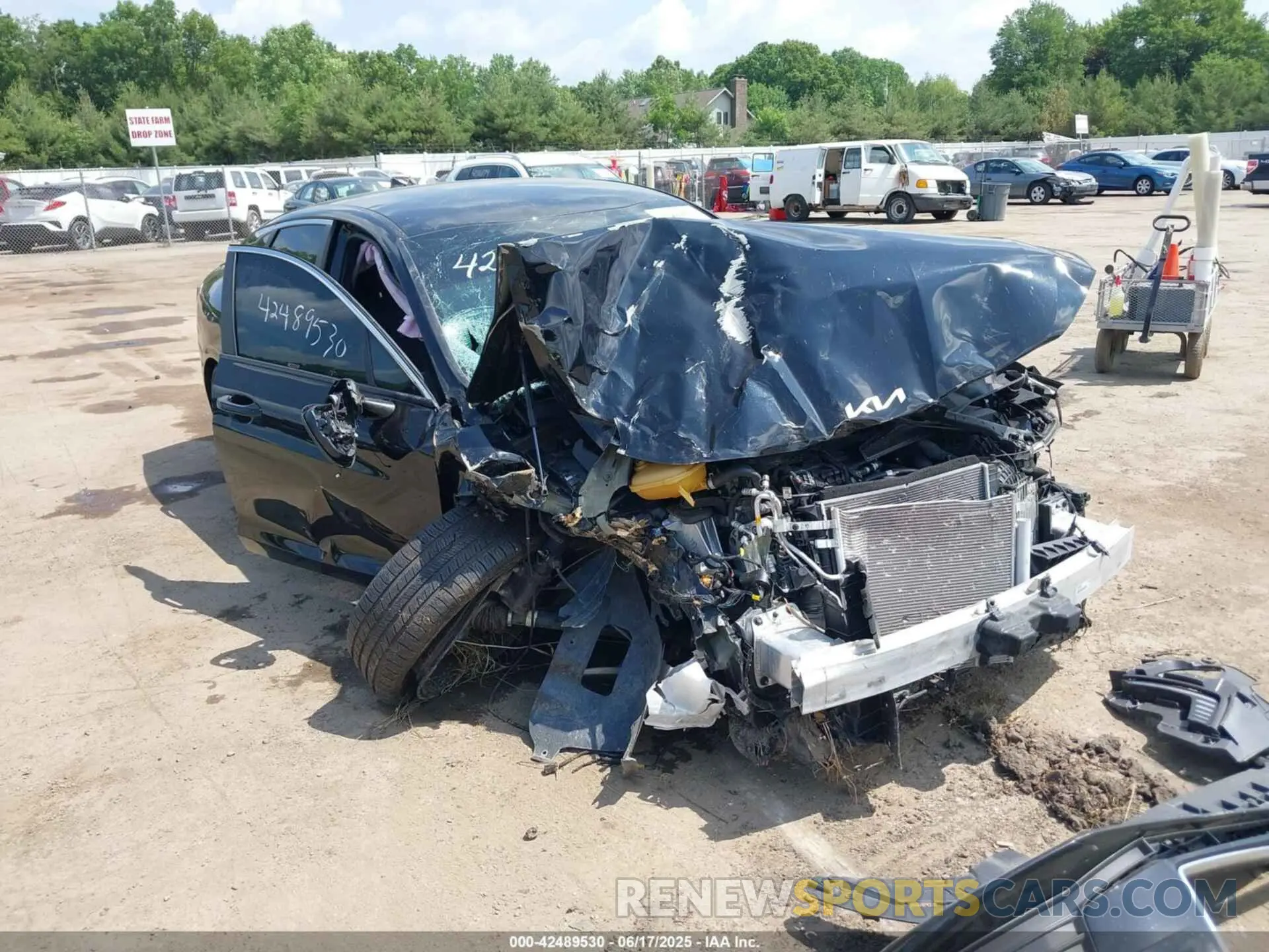 6 Photograph of a damaged car 5XXG64J29NG091540 KIA K5 2022