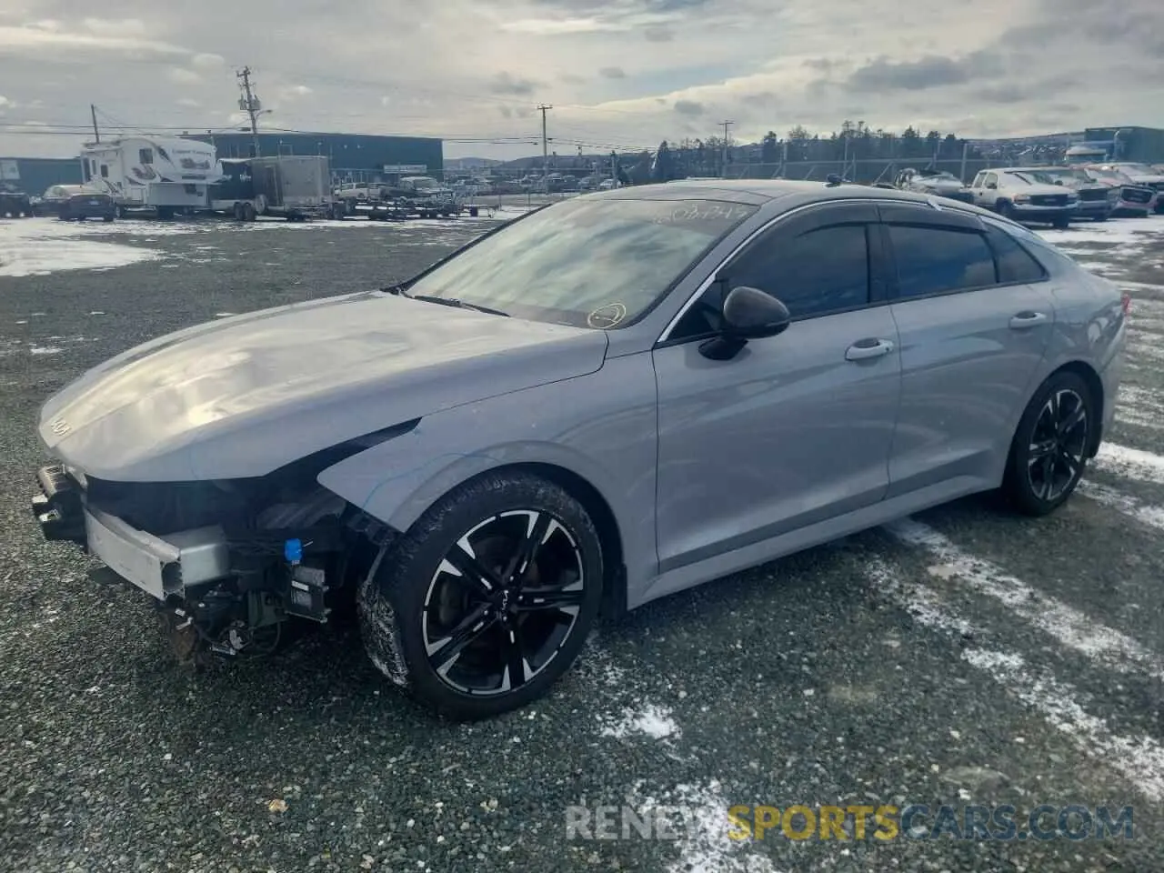 1 Photograph of a damaged car 5XXG64J29NG131311 KIA K5 2022