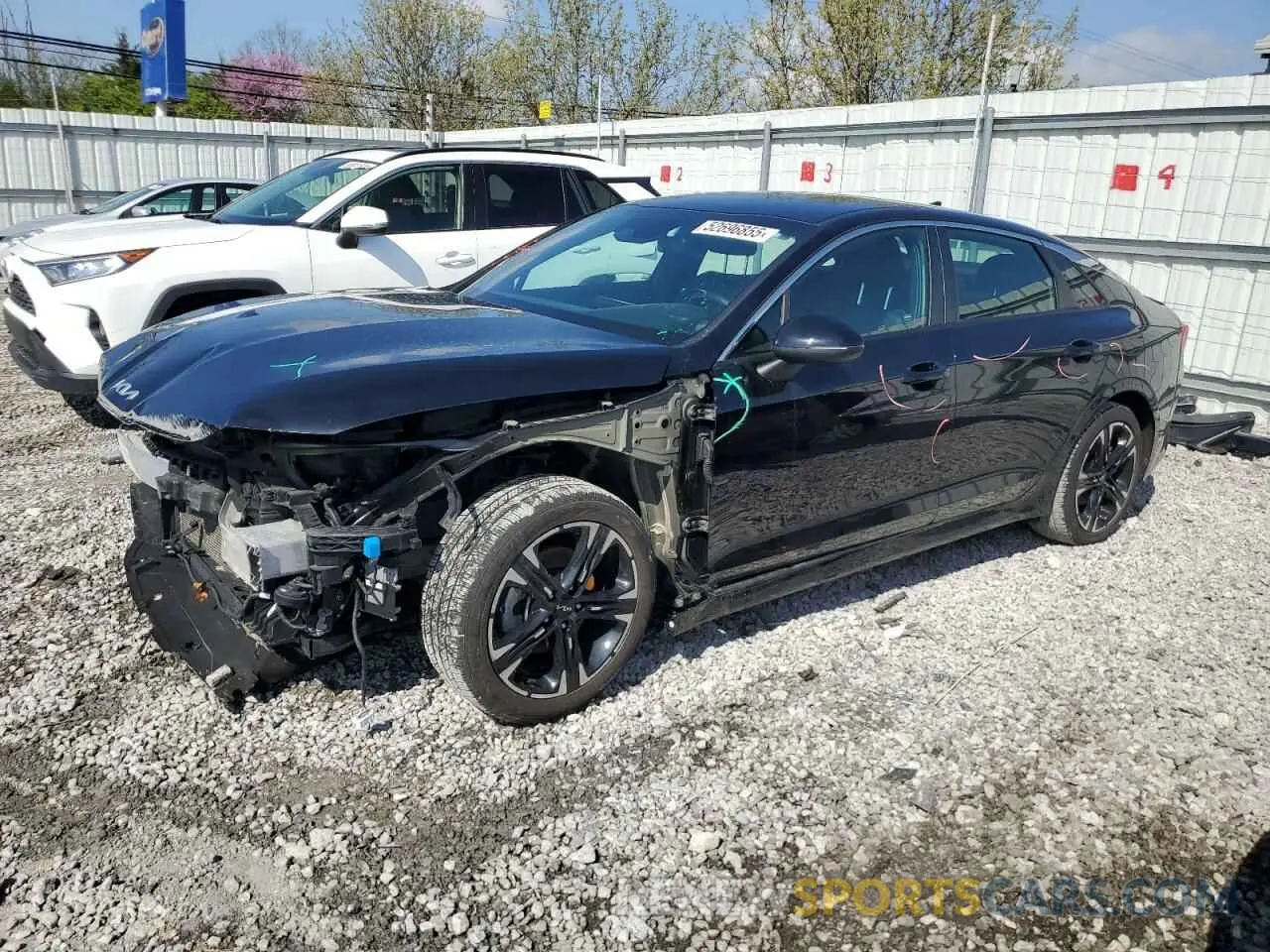 1 Photograph of a damaged car 5XXG64J29NG146441 KIA K5 2022