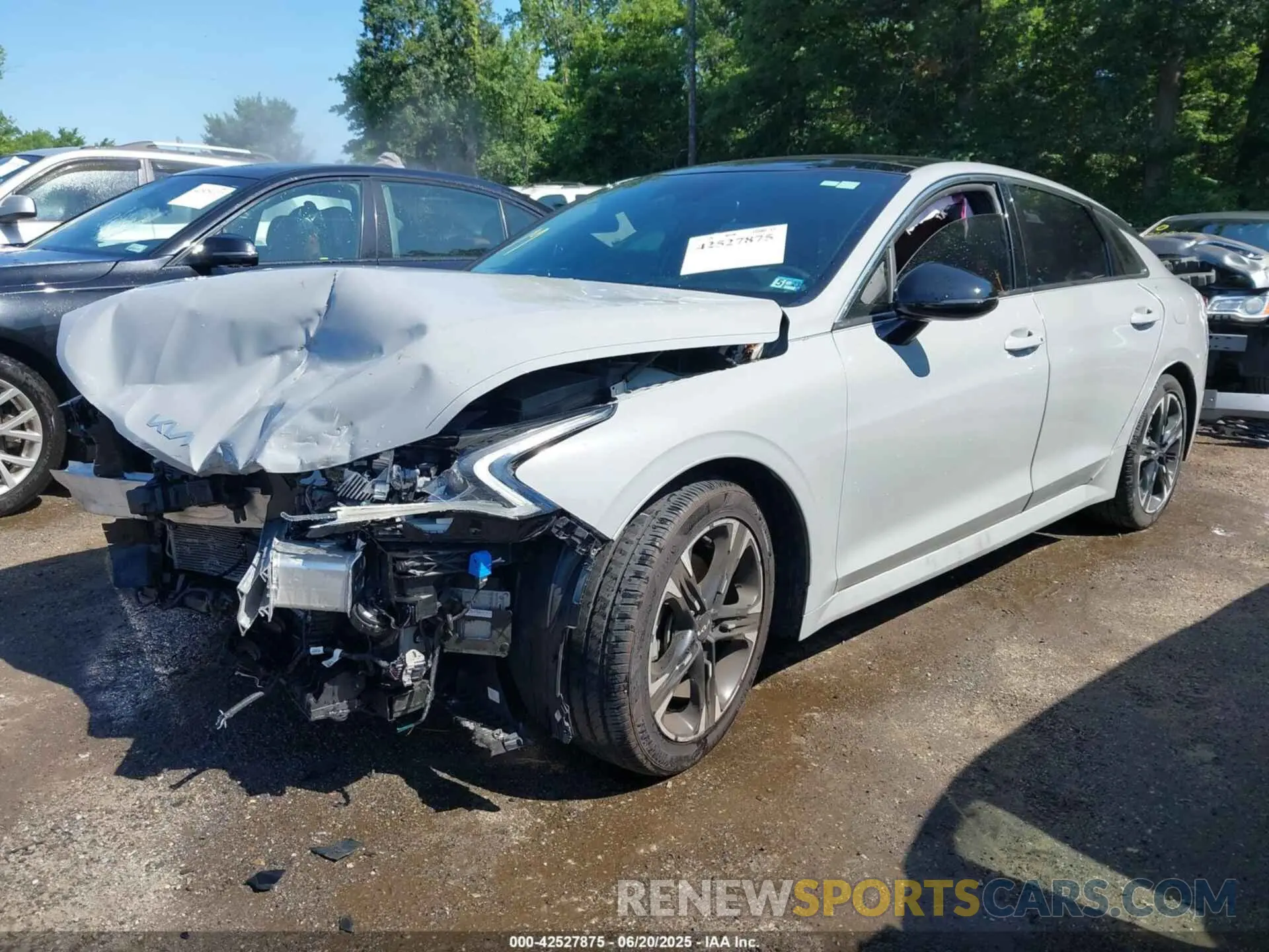 2 Photograph of a damaged car 5XXG64J29NG156368 KIA K5 2022
