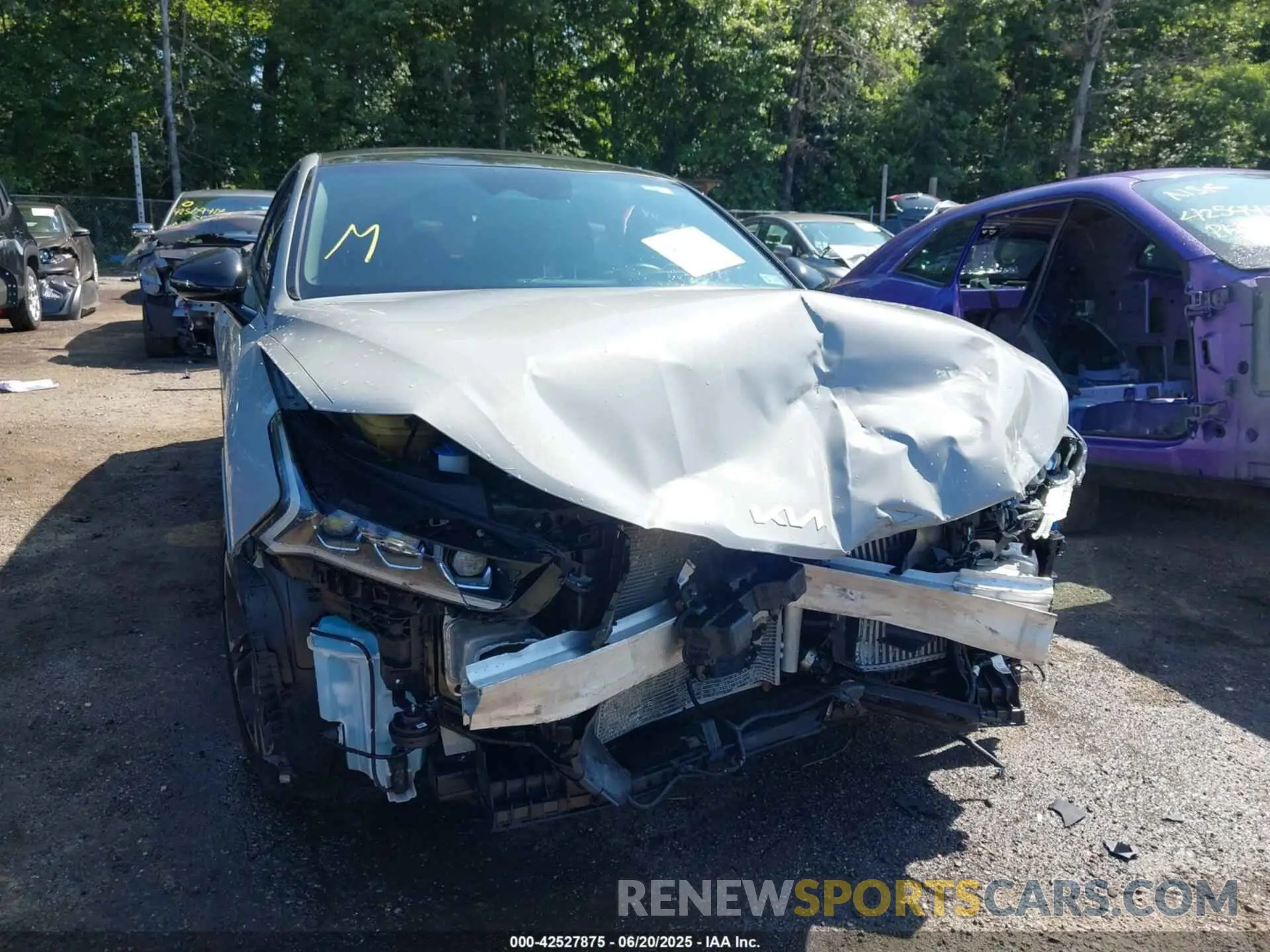 6 Photograph of a damaged car 5XXG64J29NG156368 KIA K5 2022