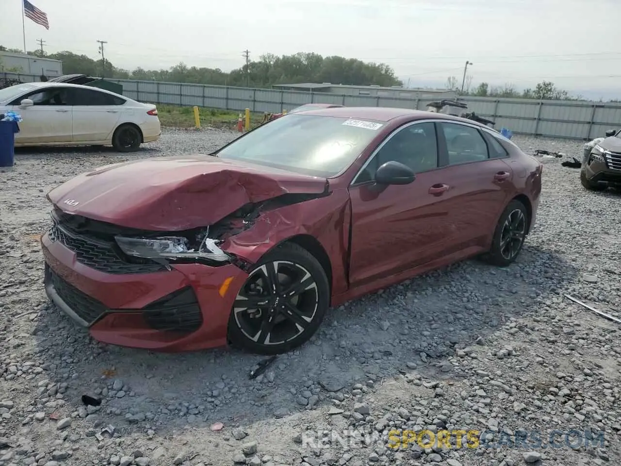 1 Photograph of a damaged car 5XXG64J2XNG143211 KIA K5 2022