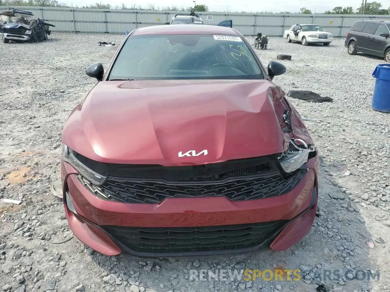 5 Photograph of a damaged car 5XXG64J2XNG143211 KIA K5 2022