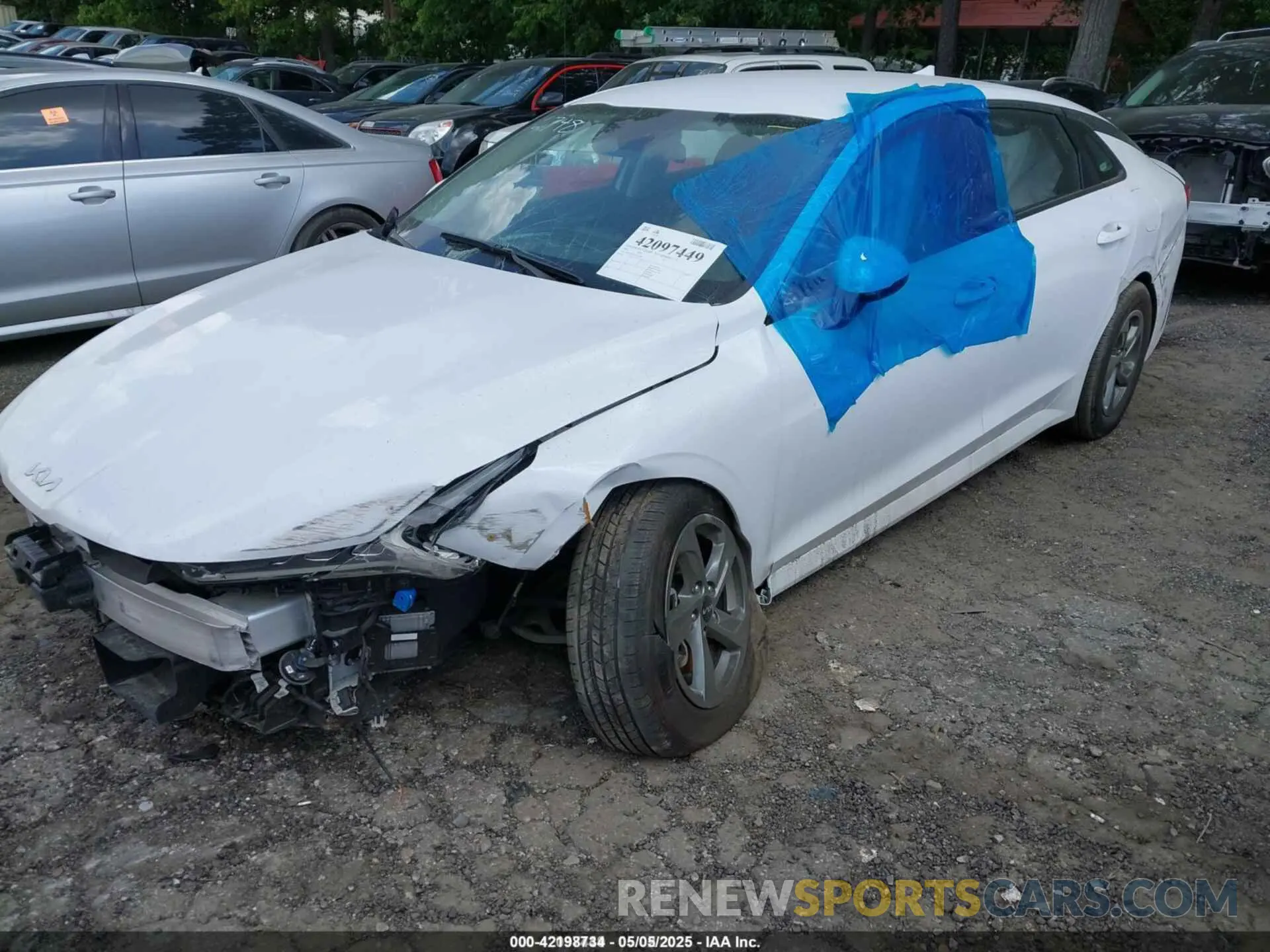 2 Photograph of a damaged car 5XXG14J20PG216748 KIA K5 2023