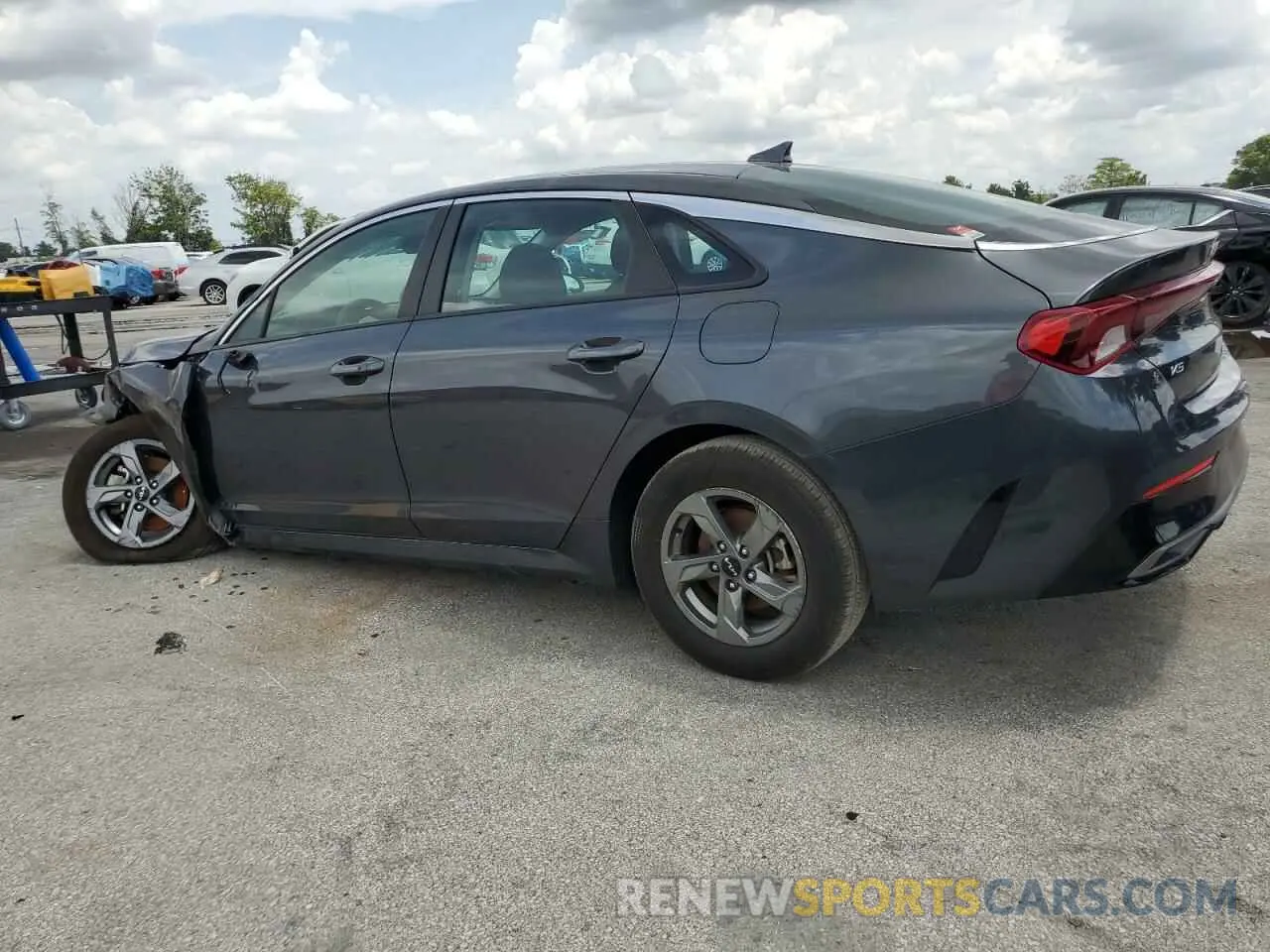 2 Photograph of a damaged car 5XXG14J20PG219133 KIA K5 2023
