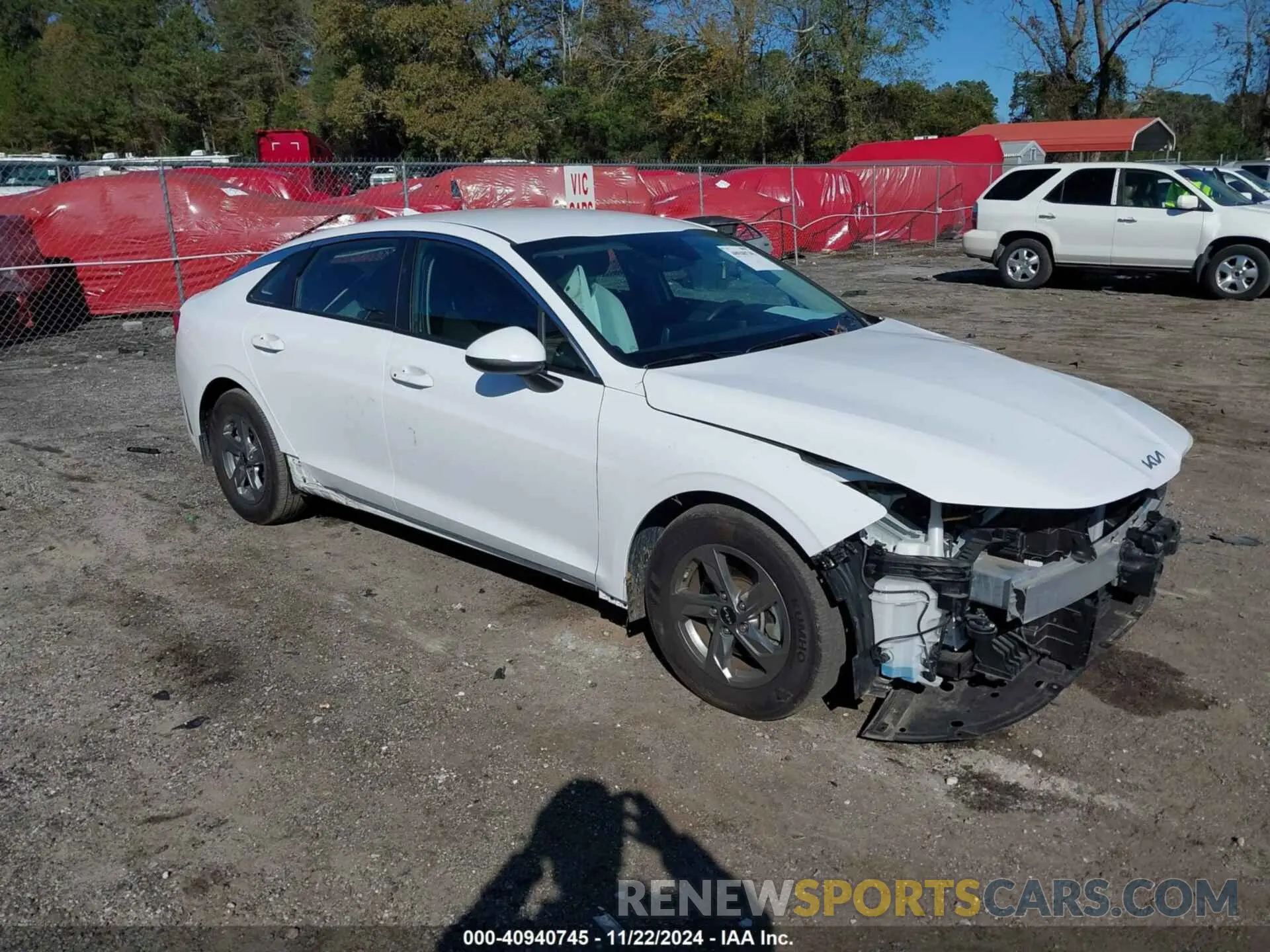 1 Photograph of a damaged car 5XXG14J21PG174672 KIA K5 2023