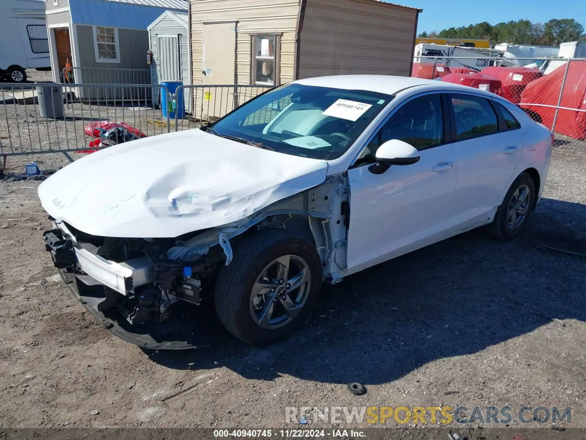 2 Photograph of a damaged car 5XXG14J21PG174672 KIA K5 2023