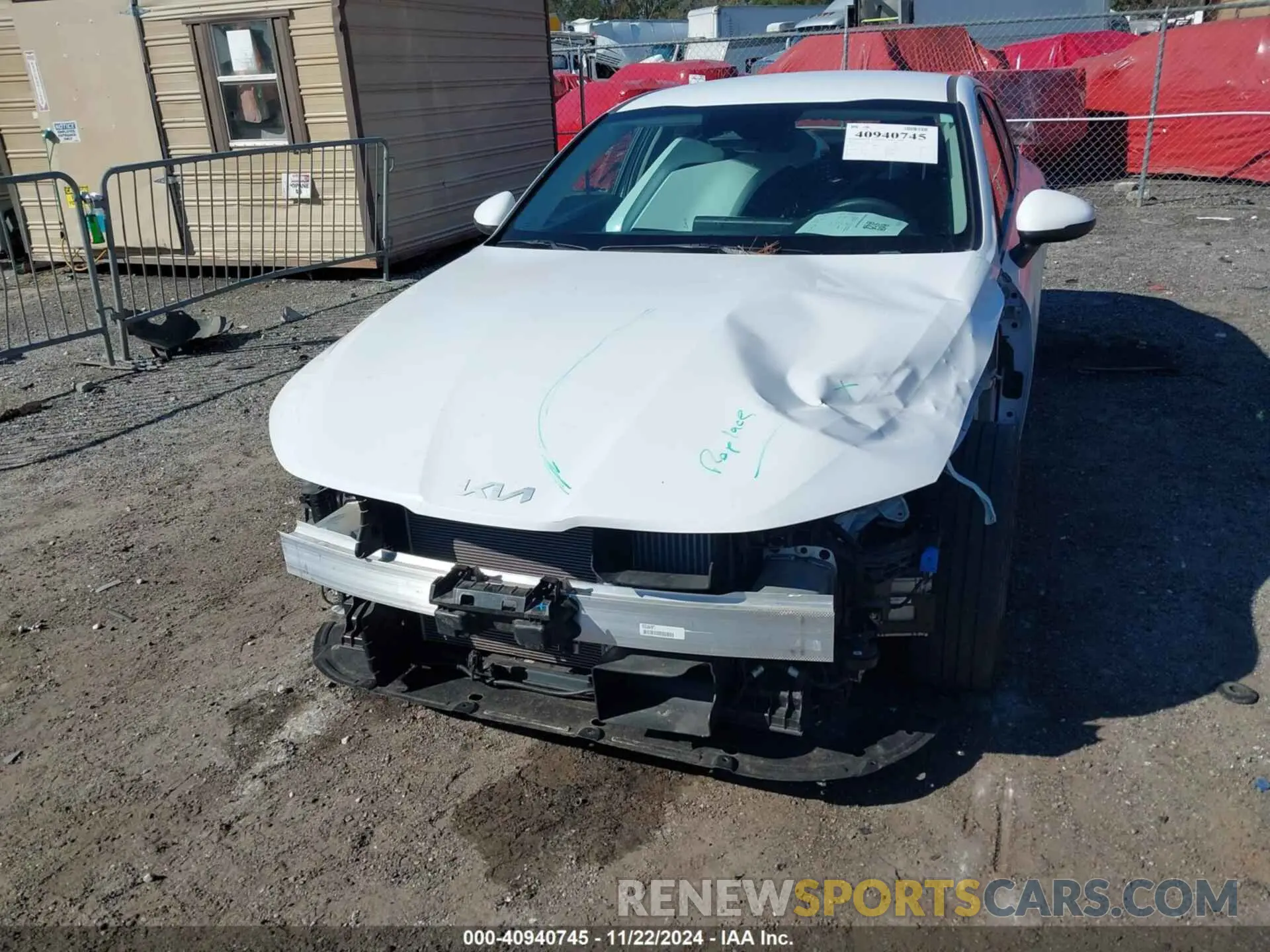 6 Photograph of a damaged car 5XXG14J21PG174672 KIA K5 2023