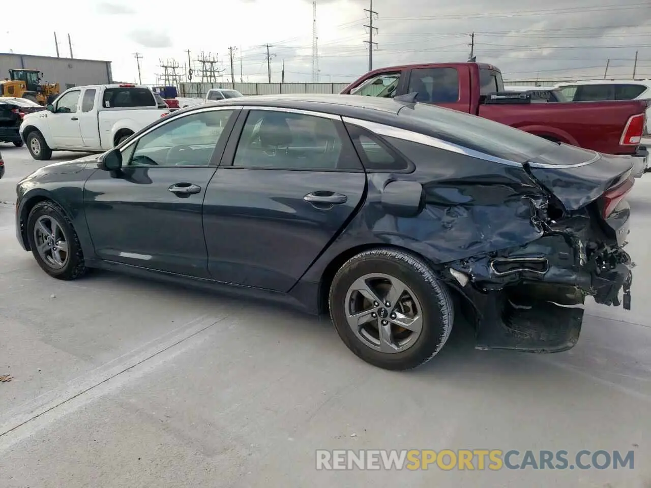 2 Photograph of a damaged car 5XXG14J21PG185414 KIA K5 2023