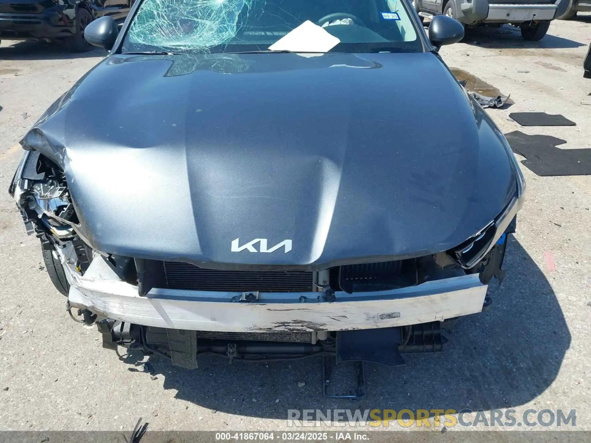 12 Photograph of a damaged car 5XXG14J21PG217150 KIA K5 2023