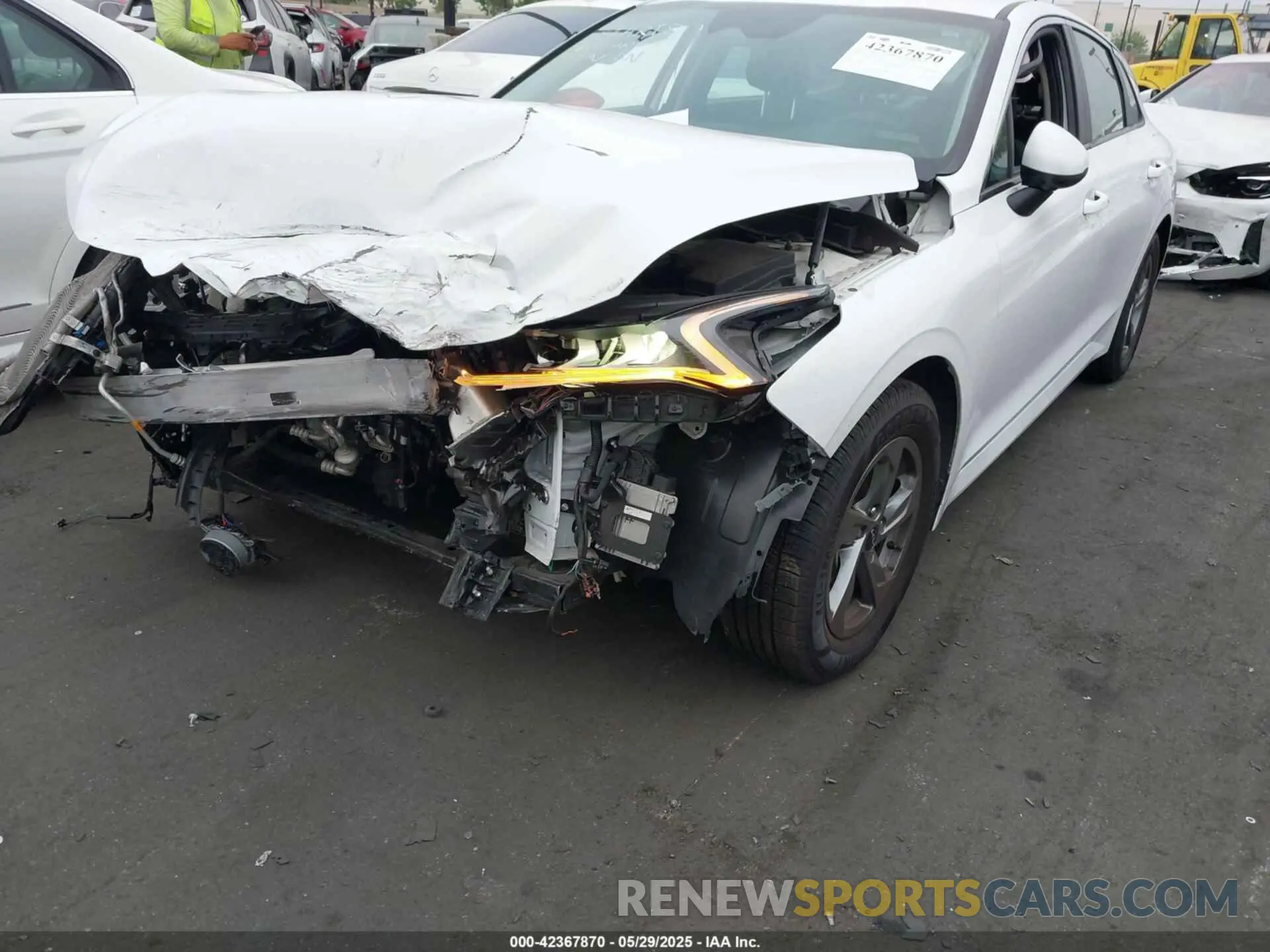 12 Photograph of a damaged car 5XXG14J22PG178570 KIA K5 2023