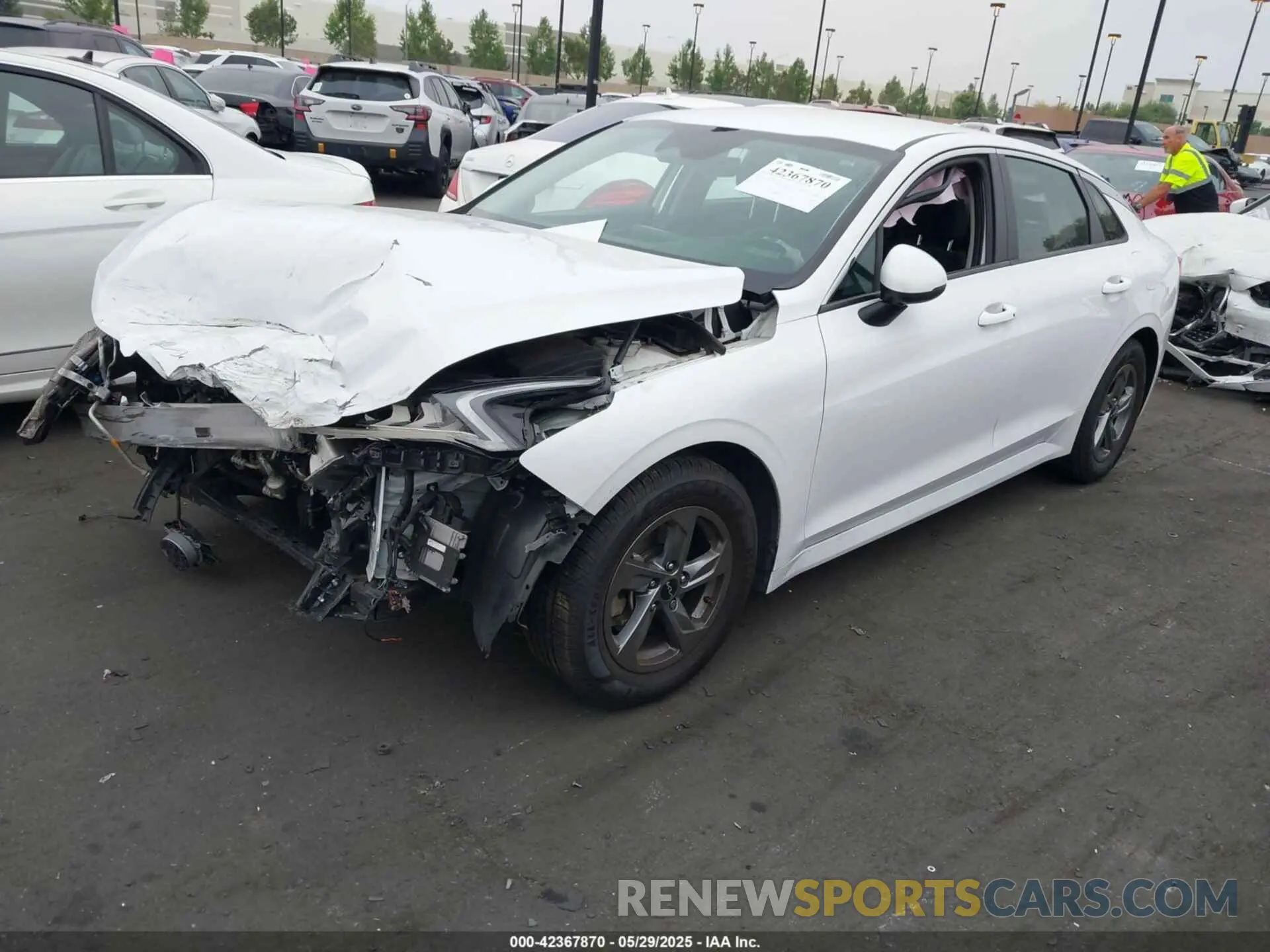 2 Photograph of a damaged car 5XXG14J22PG178570 KIA K5 2023