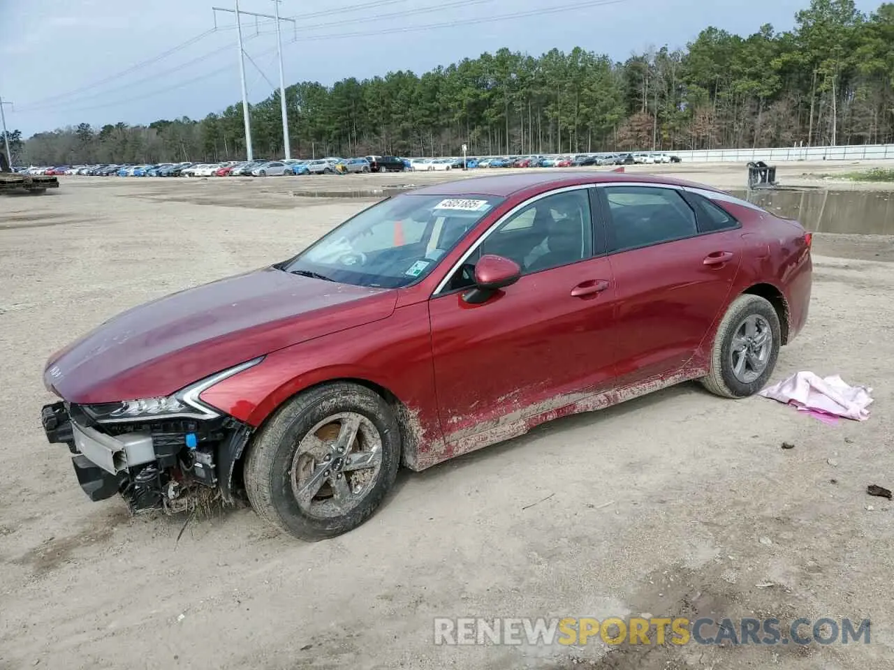 1 Photograph of a damaged car 5XXG14J22PG207775 KIA K5 2023