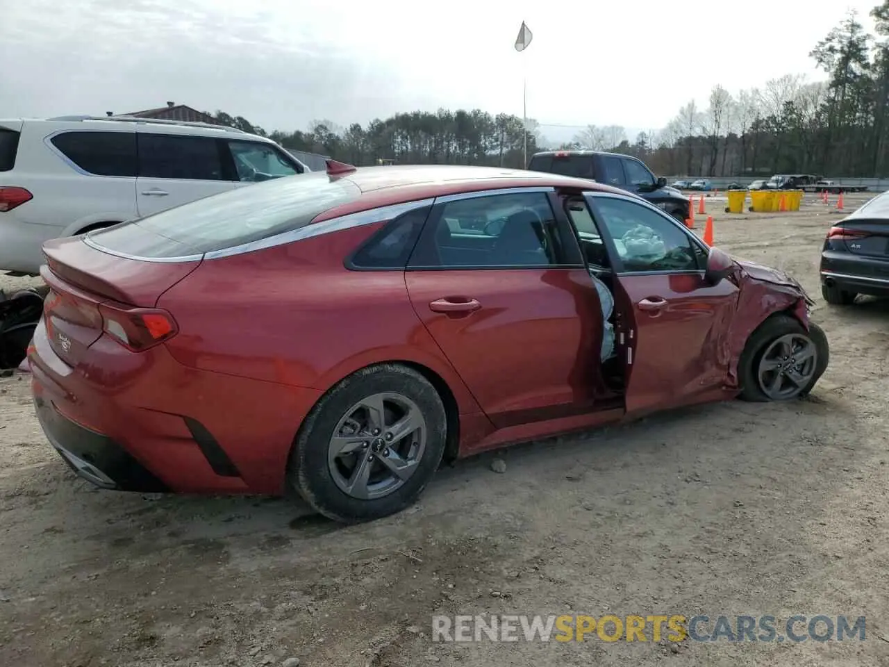 3 Photograph of a damaged car 5XXG14J22PG207775 KIA K5 2023