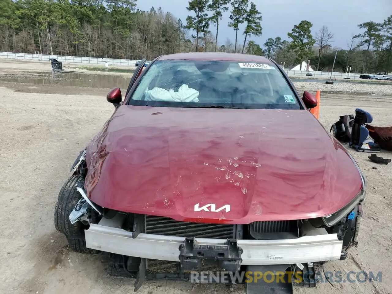 5 Photograph of a damaged car 5XXG14J22PG207775 KIA K5 2023