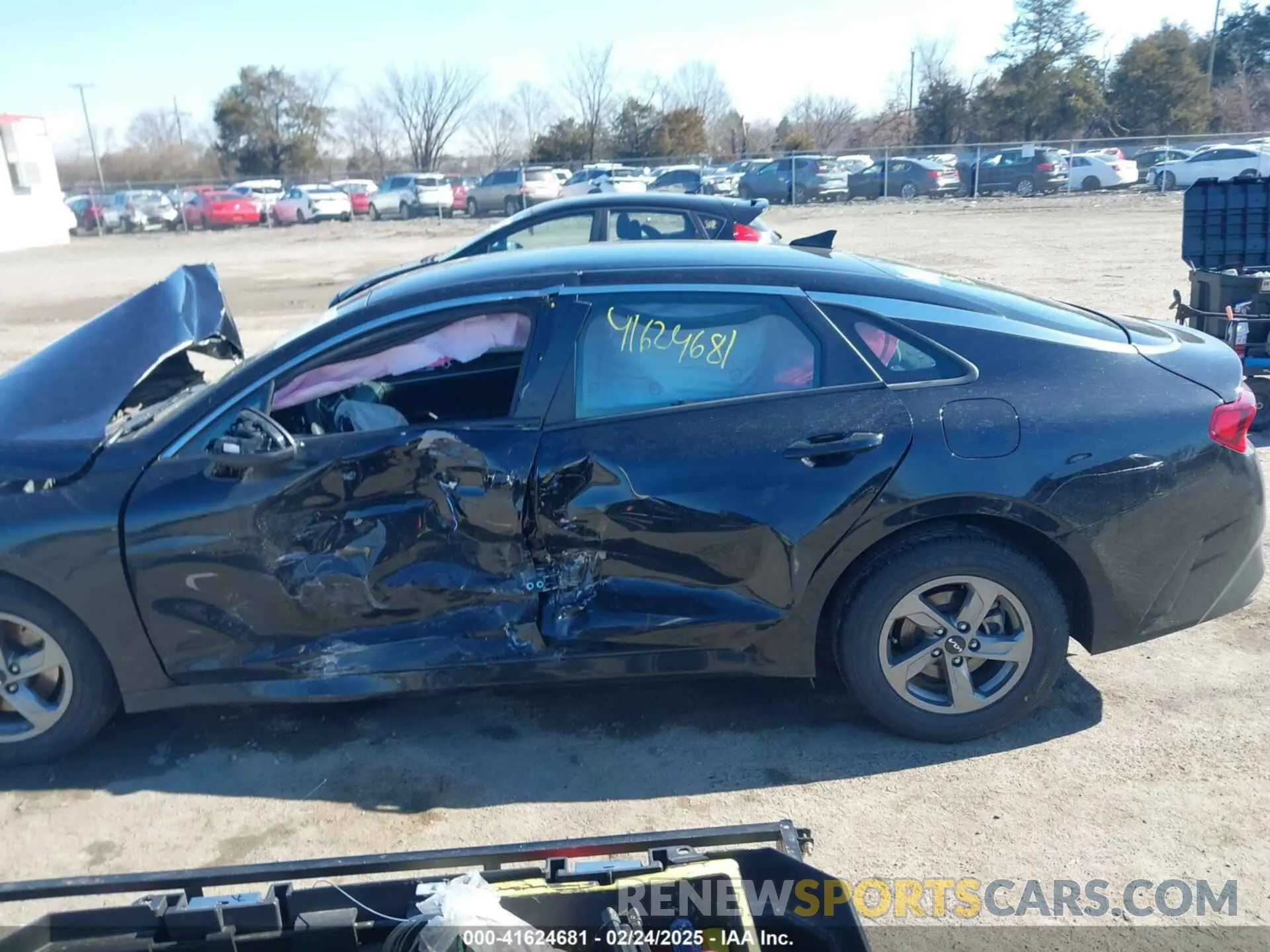 13 Photograph of a damaged car 5XXG14J22PG213009 KIA K5 2023
