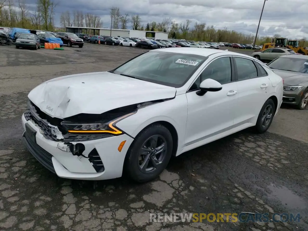 1 Photograph of a damaged car 5XXG14J23PG204710 KIA K5 2023
