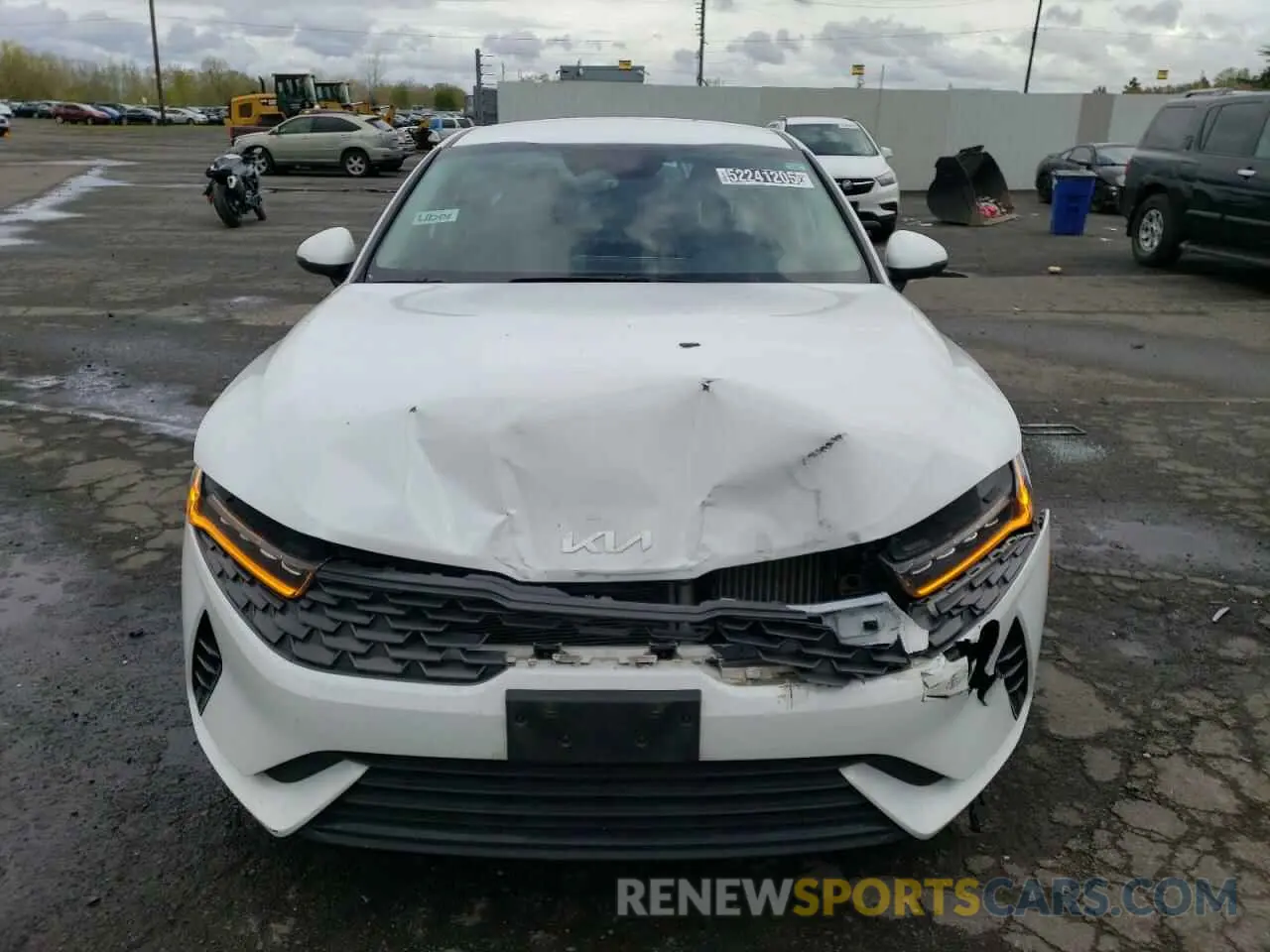 5 Photograph of a damaged car 5XXG14J23PG204710 KIA K5 2023