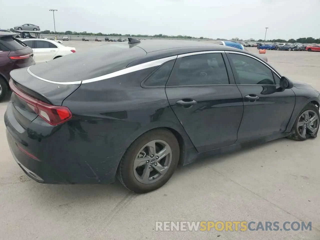 3 Photograph of a damaged car 5XXG14J24PG167182 KIA K5 2023