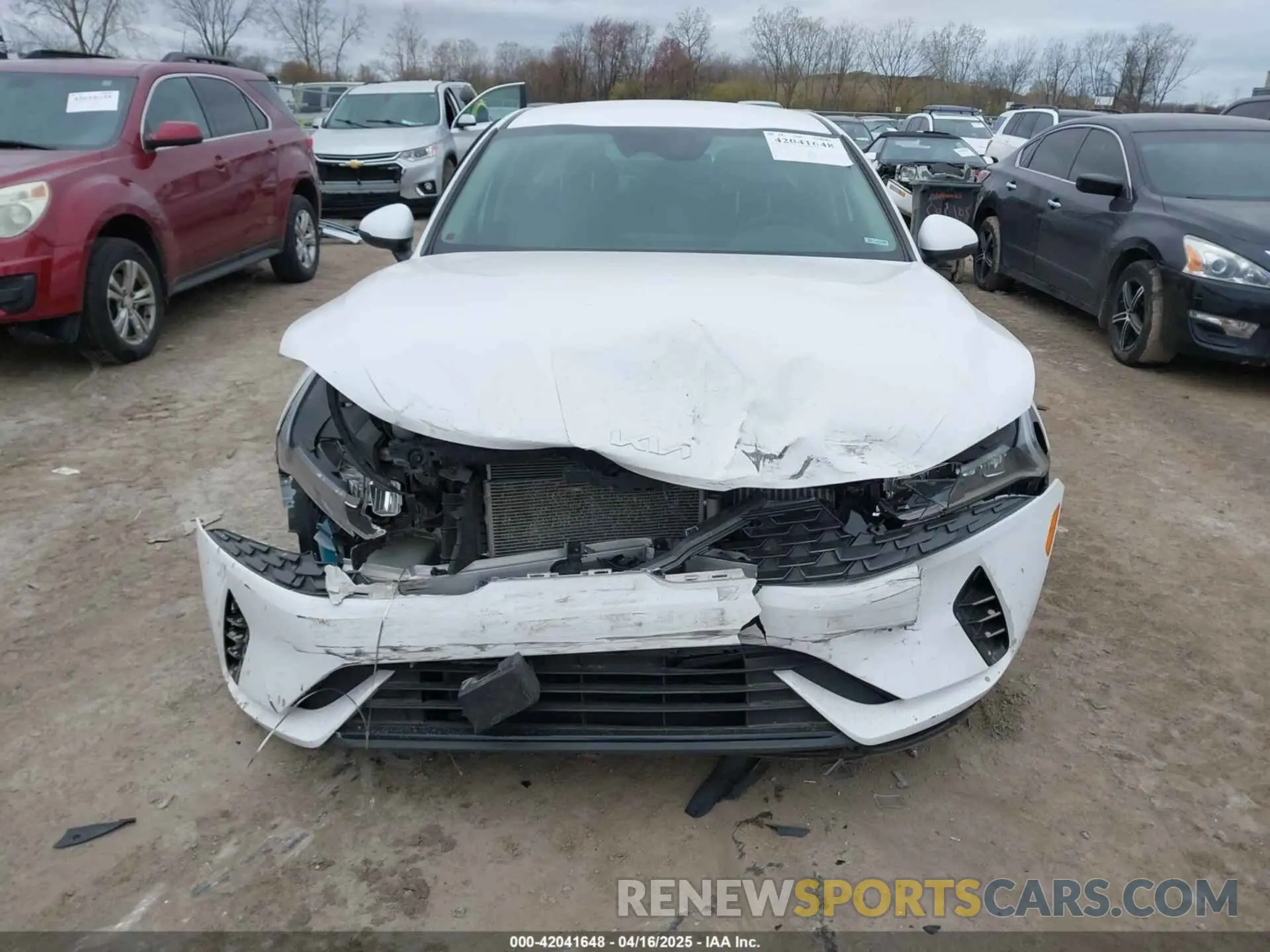 12 Photograph of a damaged car 5XXG14J24PG177713 KIA K5 2023