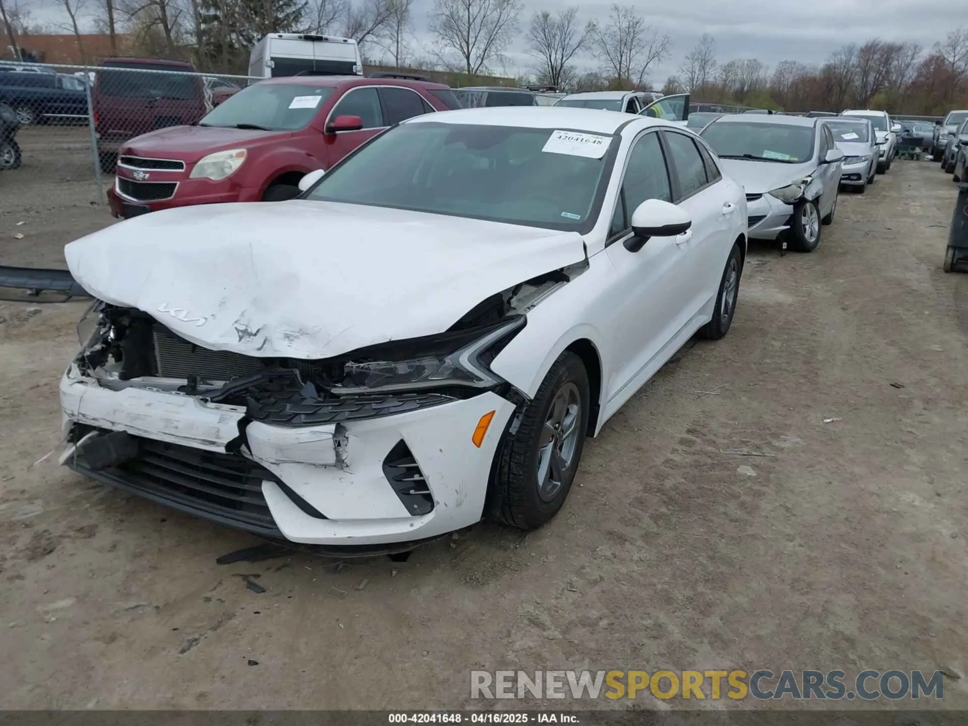 2 Photograph of a damaged car 5XXG14J24PG177713 KIA K5 2023