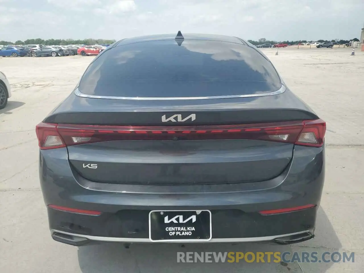 6 Photograph of a damaged car 5XXG14J24PG205185 KIA K5 2023